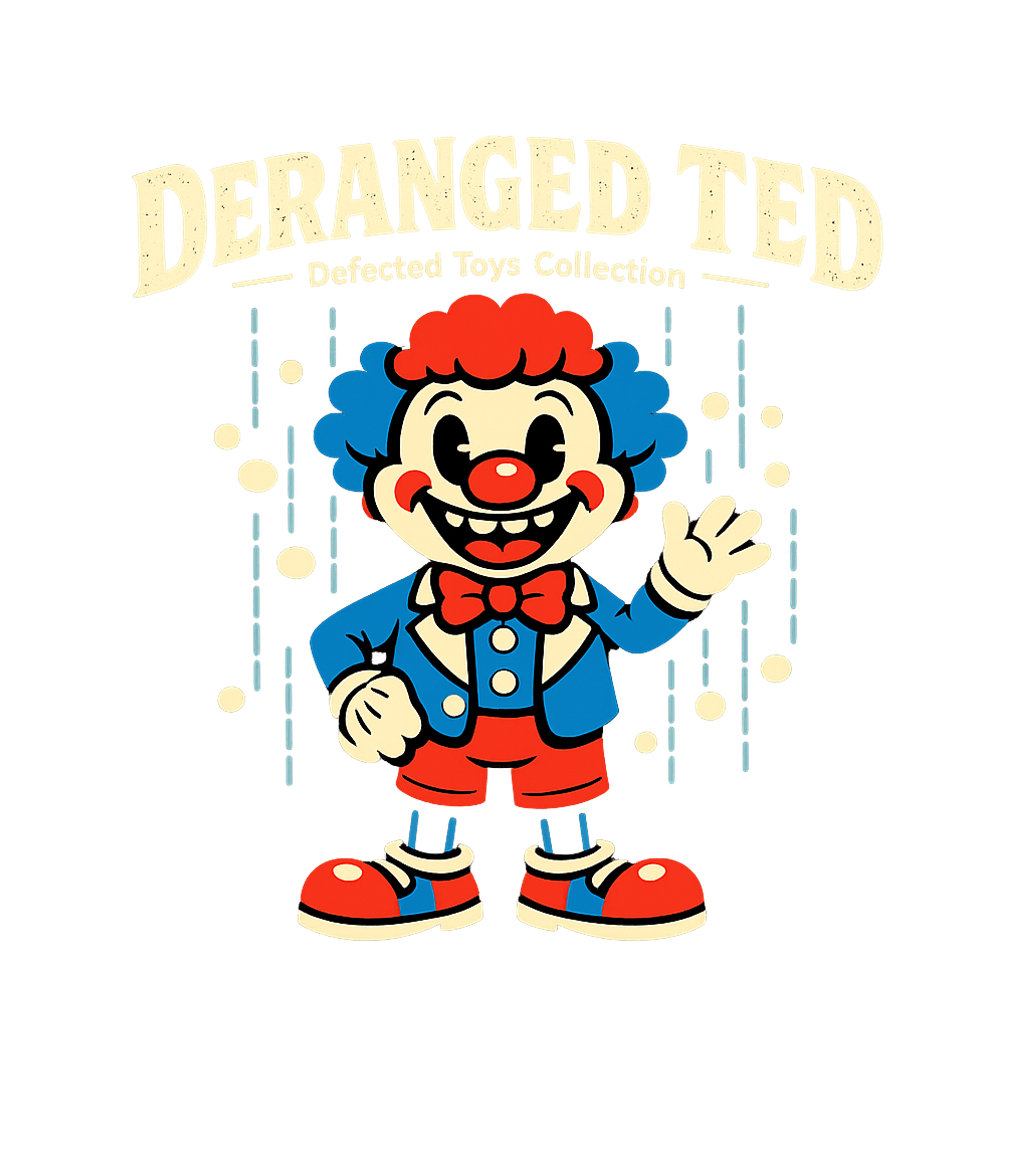 Deranged Ted Clown halloween Hooded Sweatshirt featuring Embrace the nostalgic creepiness with this 'Deranged Ted' cl – designed by Geoff Brown @ SunFrog Deranged Ted Clown halloween Hooded Sweatshirt featuring Embrace the nostalgic creepiness with this 'Deranged Ted' cl – designed by Geoff Brown @ SunFrog