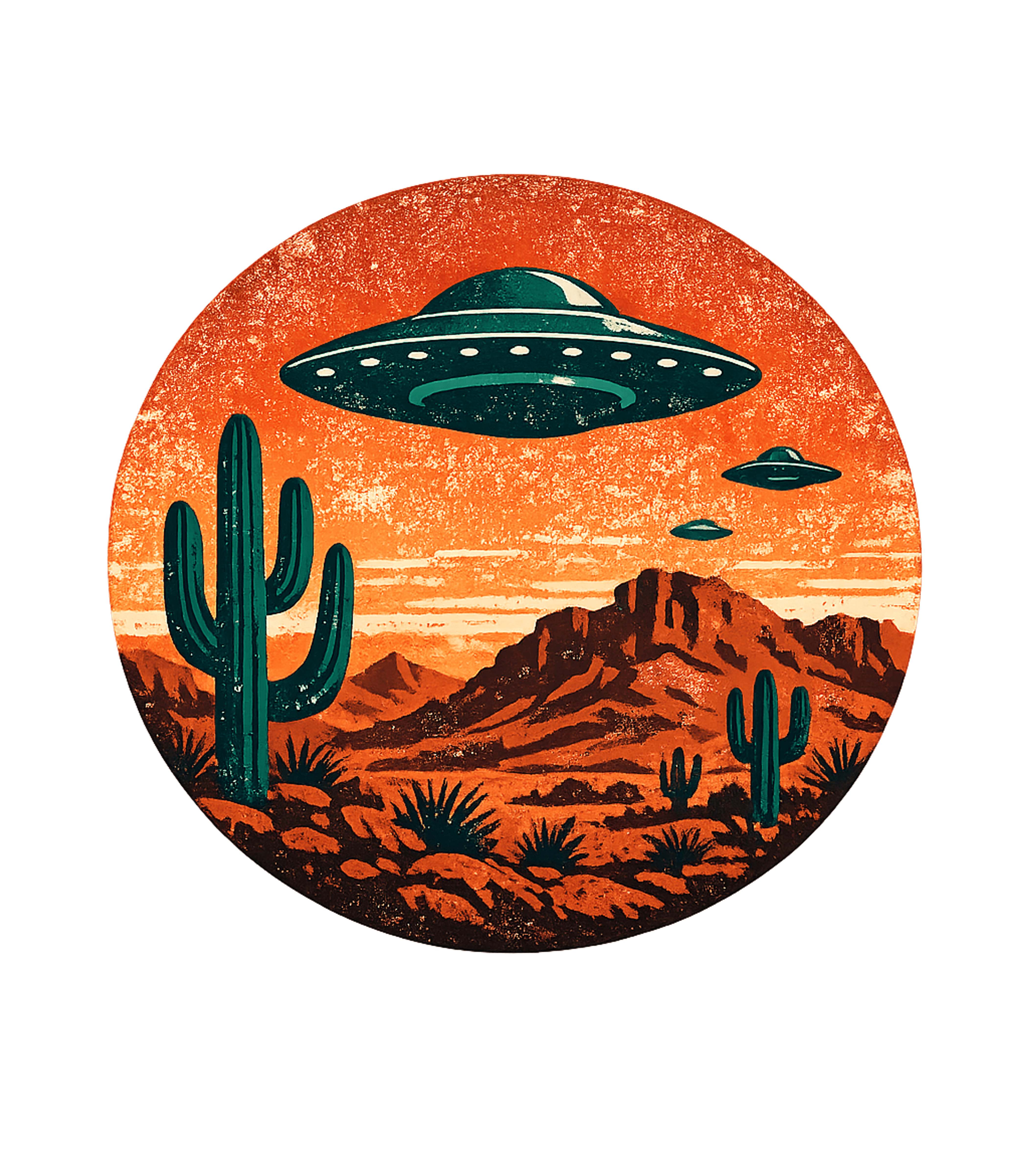 Desert UFO Encounter Travel Hooded Sweatshirt featuring Embrace the mystique of the Southwest with this retro graphi – designed by Geoff Brown @ SunFrog Desert UFO Encounter Travel Hooded Sweatshirt featuring Embrace the mystique of the Southwest with this retro graphi – designed by Geoff Brown @ SunFrog