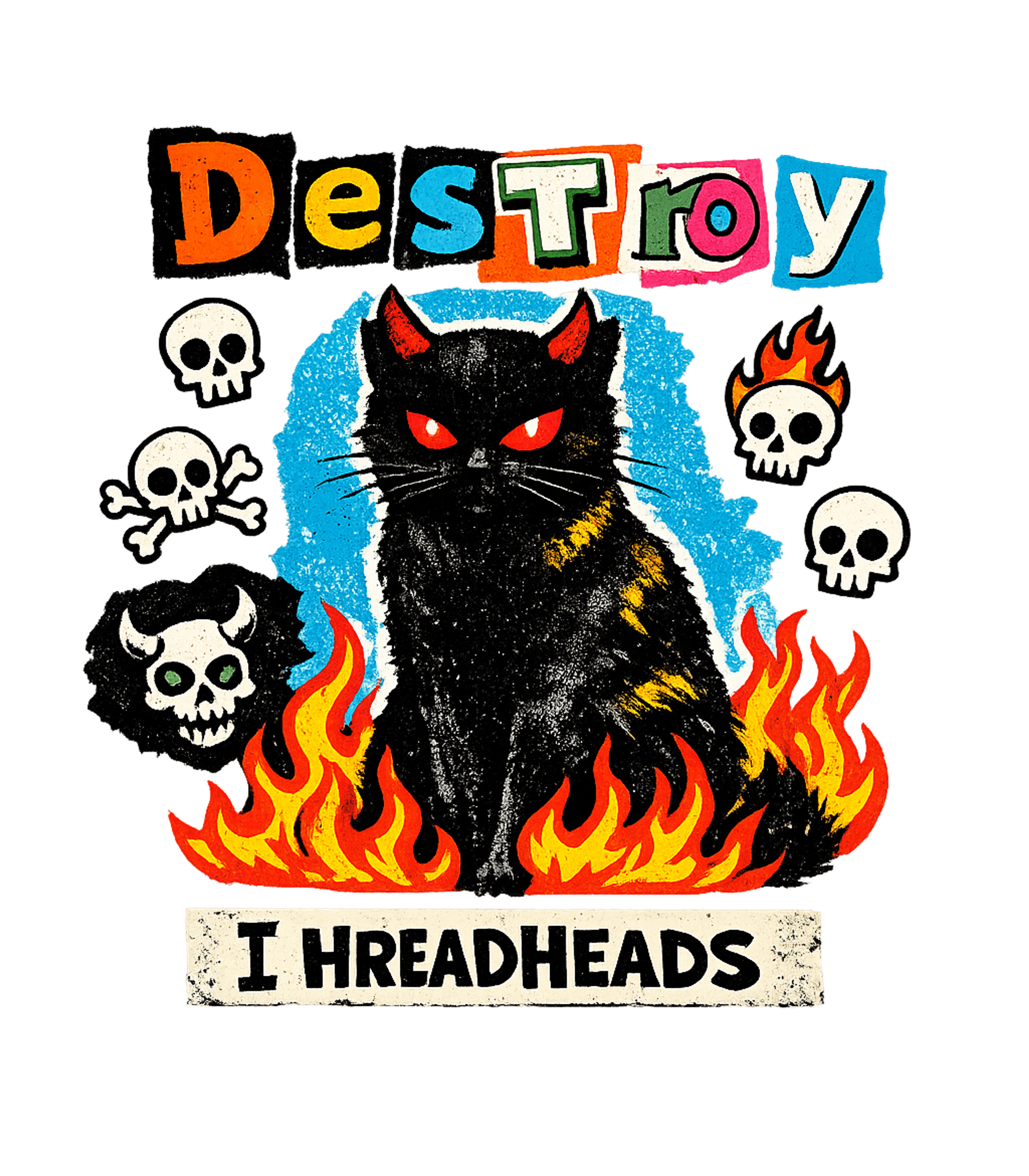 Destroy I Hreadheads Sarcasm Premium T-Shirt featuring Unleash your inner rebel with this edgy graphic tee featurin – designed by Geoff Brown @ SunFrog Destroy I Hreadheads Sarcasm Premium T-Shirt featuring Unleash your inner rebel with this edgy graphic tee featurin – designed by Geoff Brown @ SunFrog