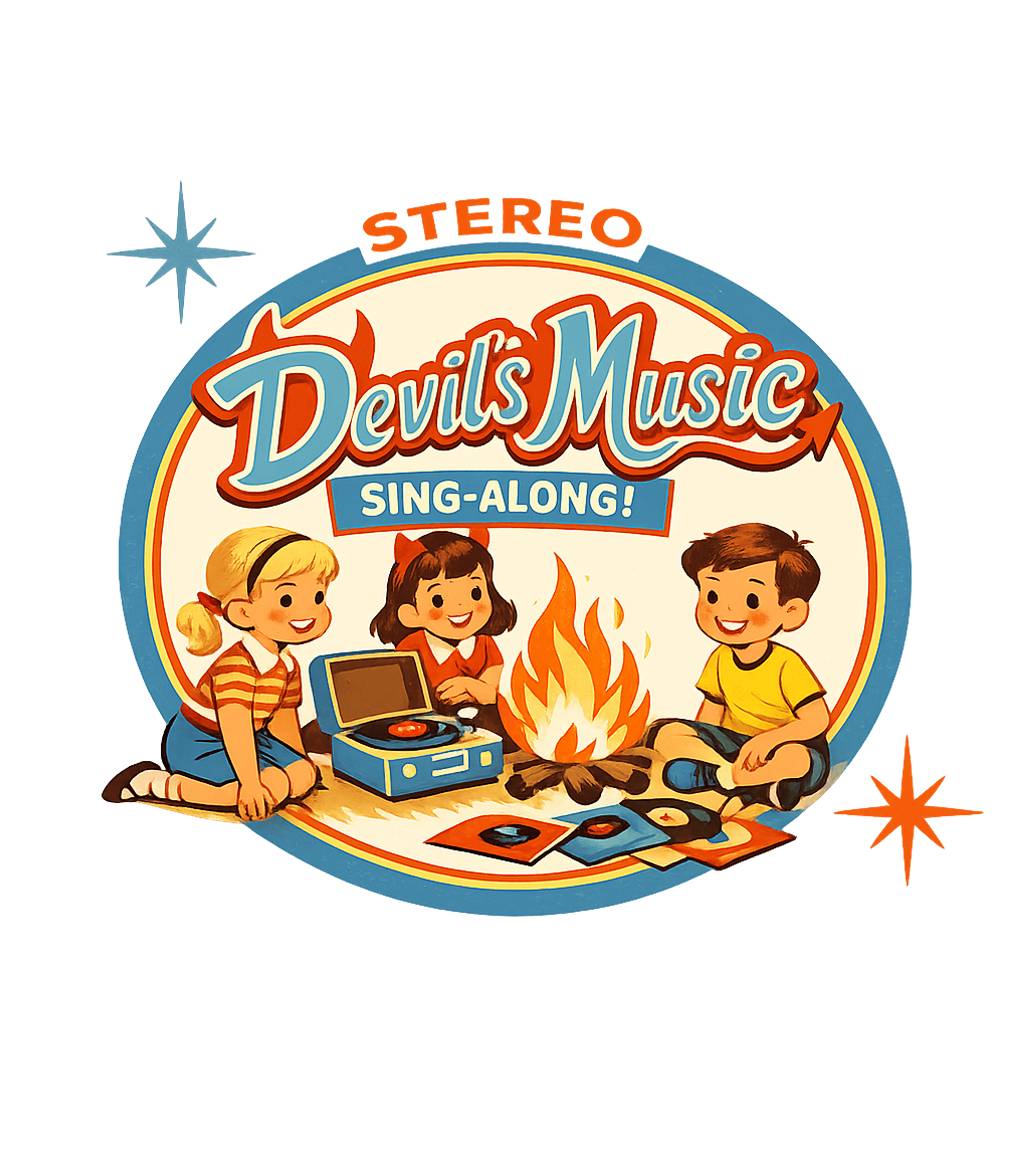 Devil's Music Sing-Along Music Premium T-Shirt featuring Embrace the nostalgic charm with this retro-inspired 'Devil' – designed by Geoff Brown @ SunFrog Devil's Music Sing-Along Music Premium T-Shirt featuring Embrace the nostalgic charm with this retro-inspired 'Devil' – designed by Geoff Brown @ SunFrog