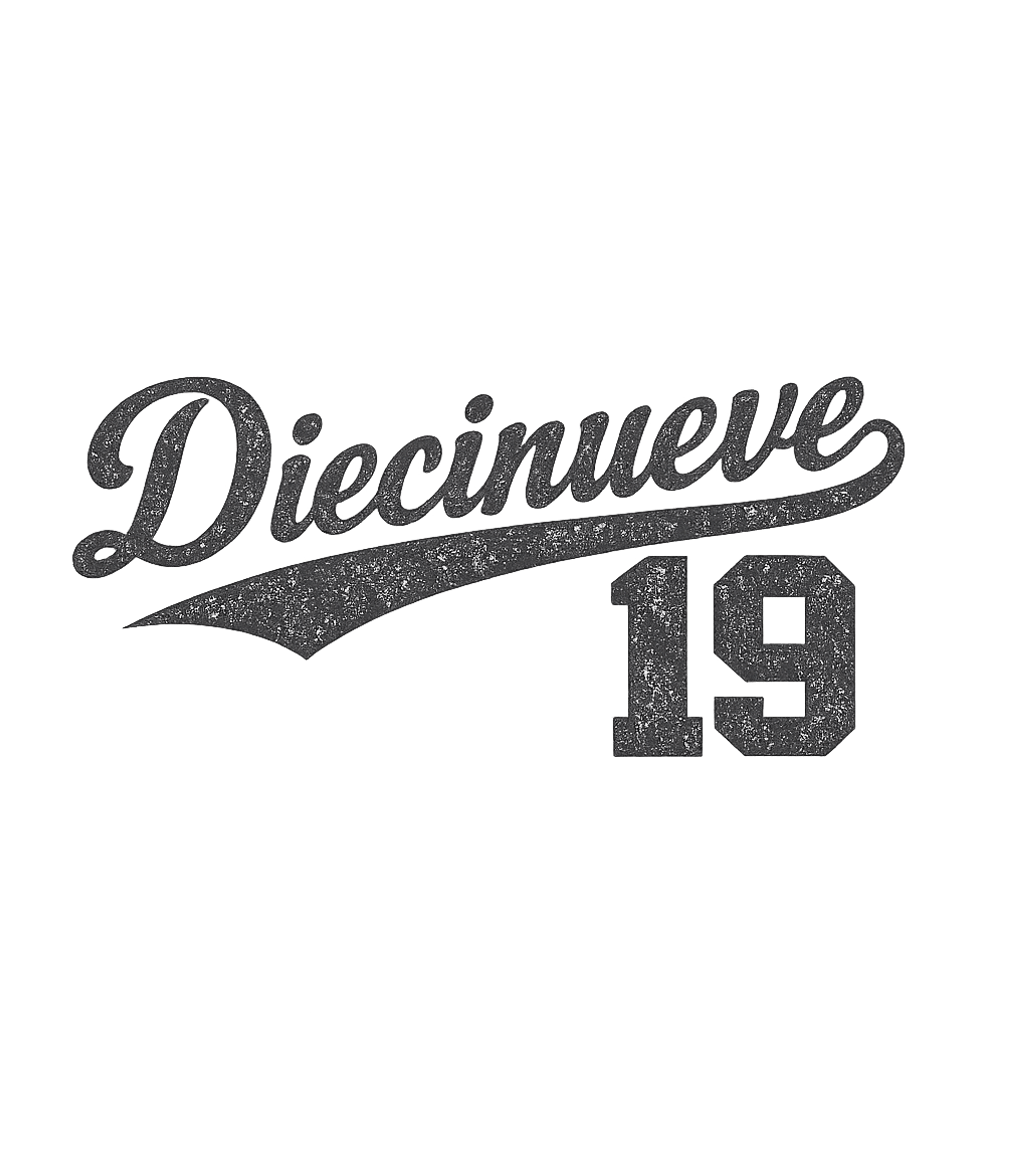 Diecinueve Nineteen 19 Birthdays Premium T-Shirt featuring Celebrate being 19 with this vintage-inspired 'Diecinueve 19 – designed by Geoff Brown @ SunFrog Diecinueve Nineteen 19 Birthdays Premium T-Shirt featuring Celebrate being 19 with this vintage-inspired 'Diecinueve 19 – designed by Geoff Brown @ SunFrog