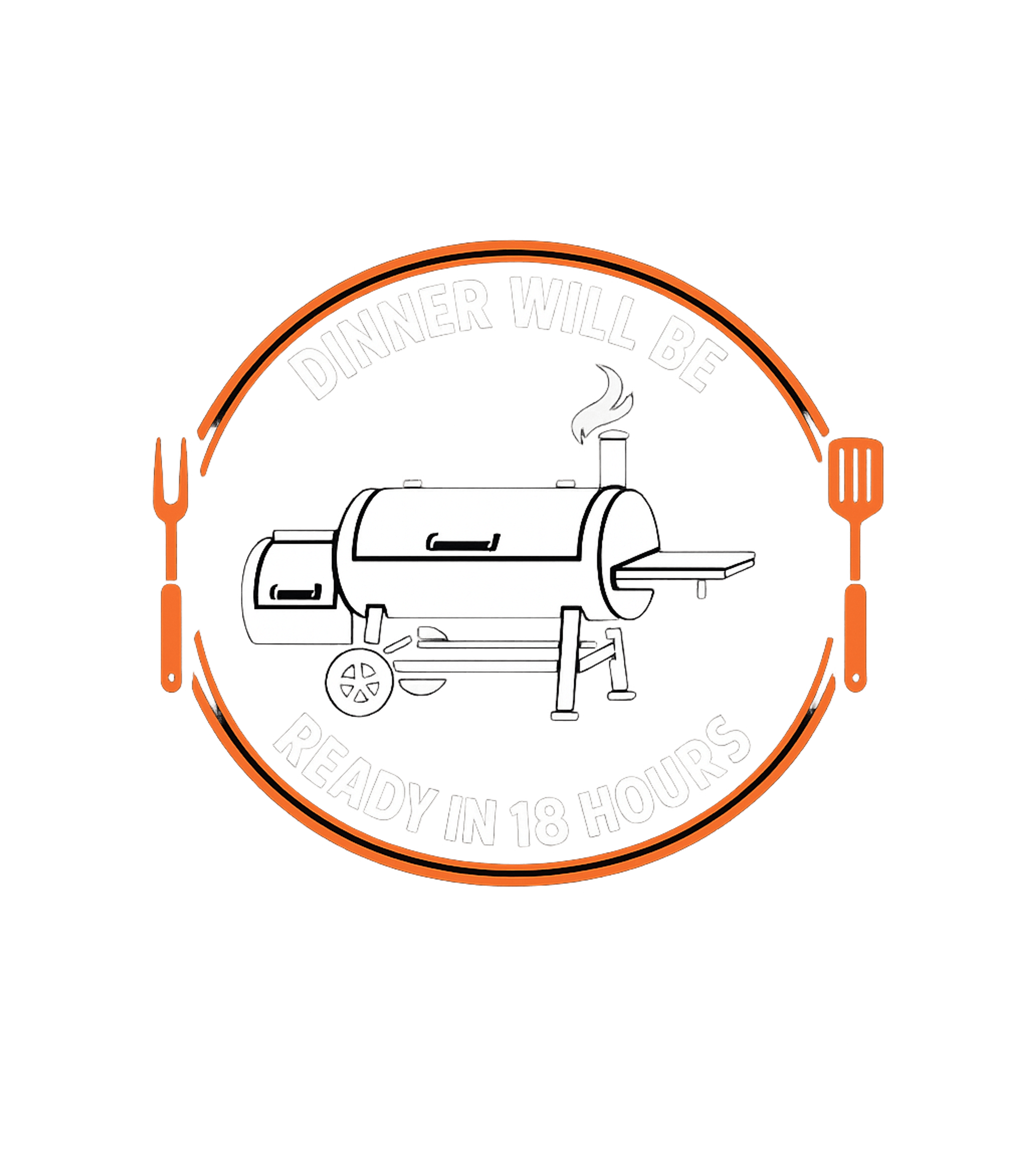 Dinner in 18 Hours Cooking / BBQ Premium T-Shirt featuring Show off your dedication to slow-cooked BBQ with this humoro – designed by Geoff Brown @ SunFrog Dinner in 18 Hours Cooking / BBQ Premium T-Shirt featuring Show off your dedication to slow-cooked BBQ with this humoro – designed by Geoff Brown @ SunFrog