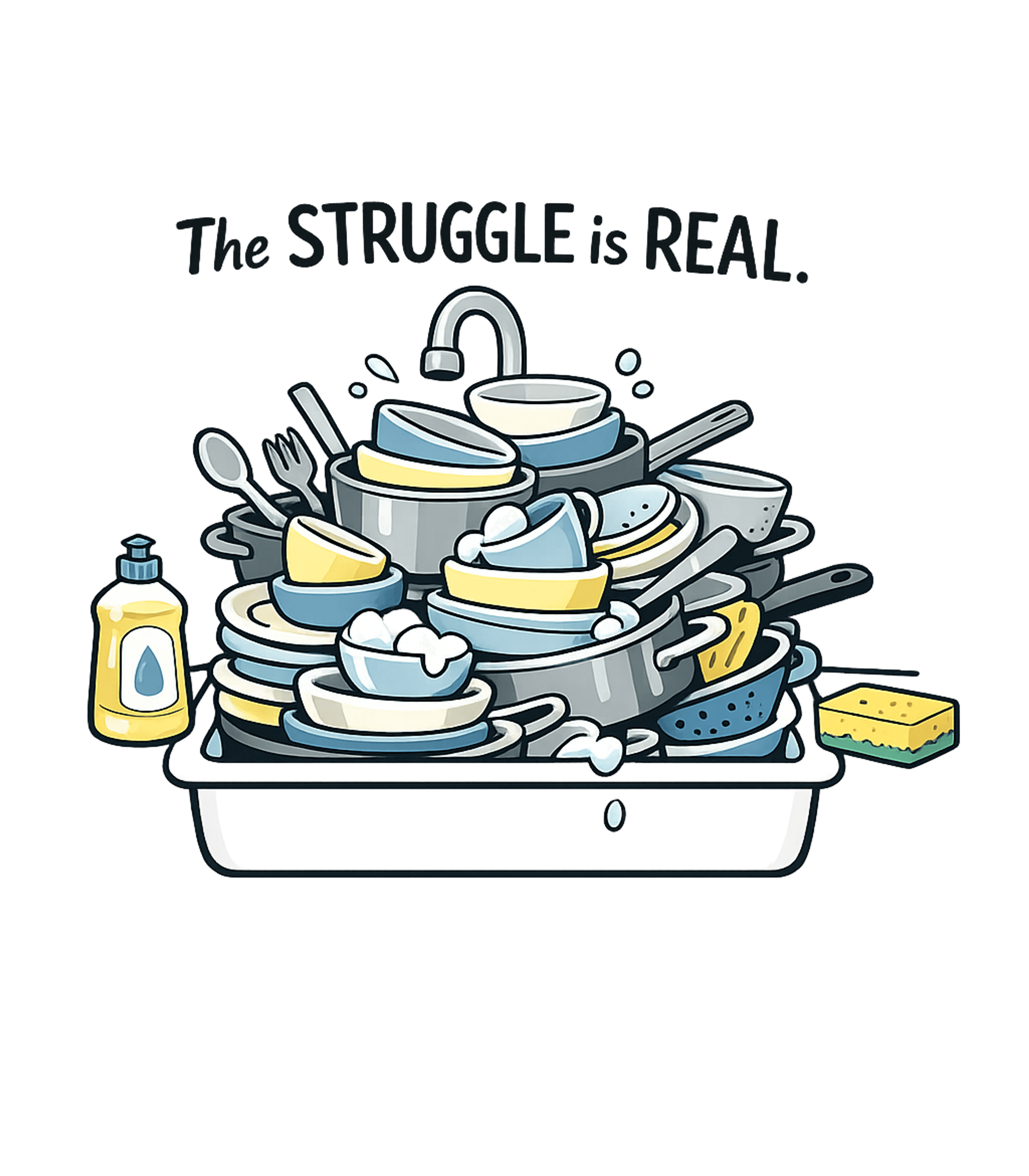 Dish Struggle Is Real Sarcasm Premium T-Shirt featuring Embrace the relatable chore with this humorous graphic tee f – designed by Geoff Brown @ SunFrog Dish Struggle Is Real Sarcasm Premium T-Shirt featuring Embrace the relatable chore with this humorous graphic tee f – designed by Geoff Brown @ SunFrog
