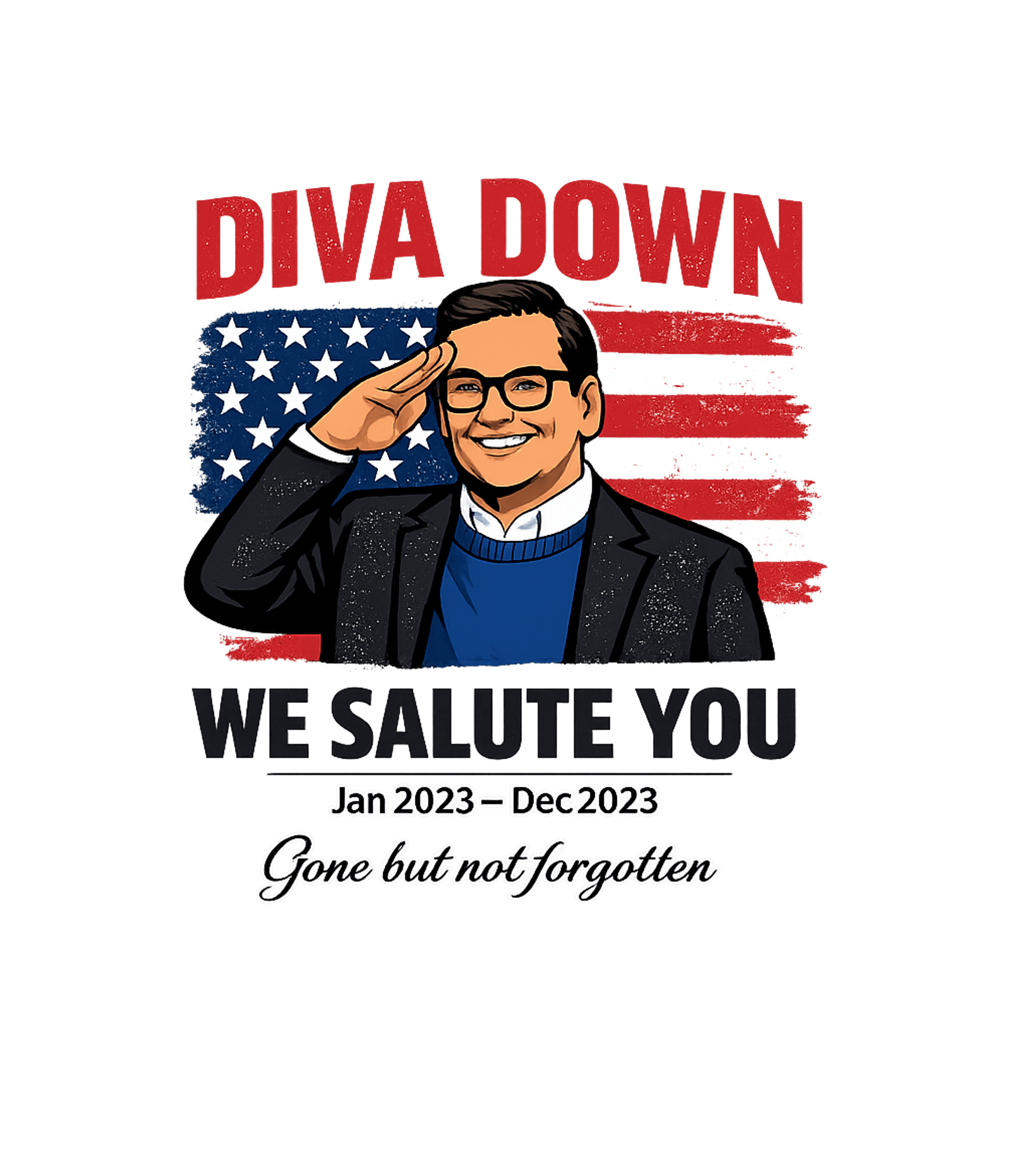 Diva Down Salute Meme Humor Premium T-Shirt featuring Honor a memorable political era with this humorous 'Diva Dow – designed by Geoff Brown @ SunFrog Diva Down Salute Meme Humor Premium T-Shirt featuring Honor a memorable political era with this humorous 'Diva Dow – designed by Geoff Brown @ SunFrog