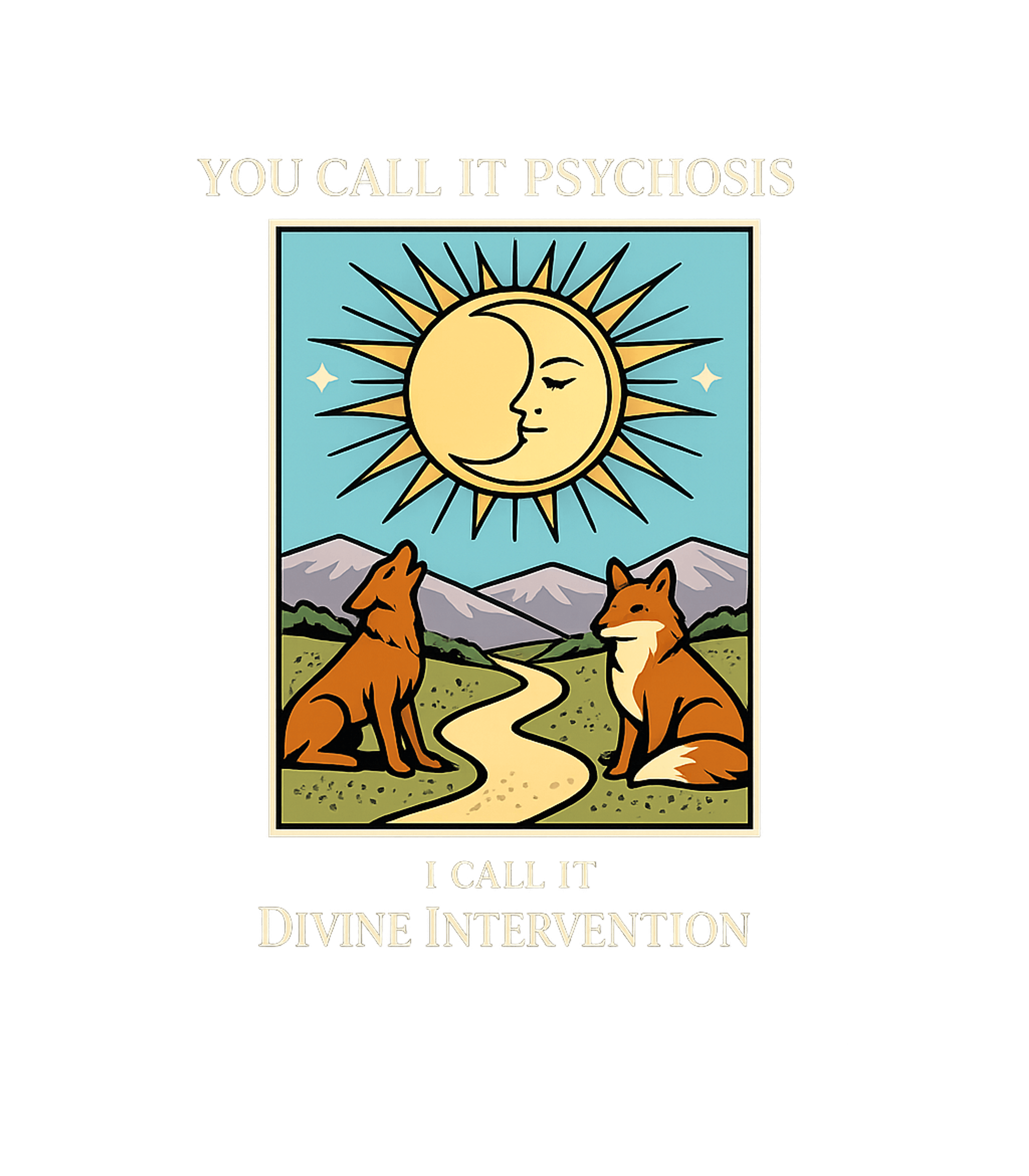 Divine Intervention Psychosis Inspirational Messages Hooded Sweatshirt featuring Embrace a unique perspective with this mystical design, feat – designed by Geoff Brown @ SunFrog Divine Intervention Psychosis Inspirational Messages Hooded Sweatshirt featuring Embrace a unique perspective with this mystical design, feat – designed by Geoff Brown @ SunFrog