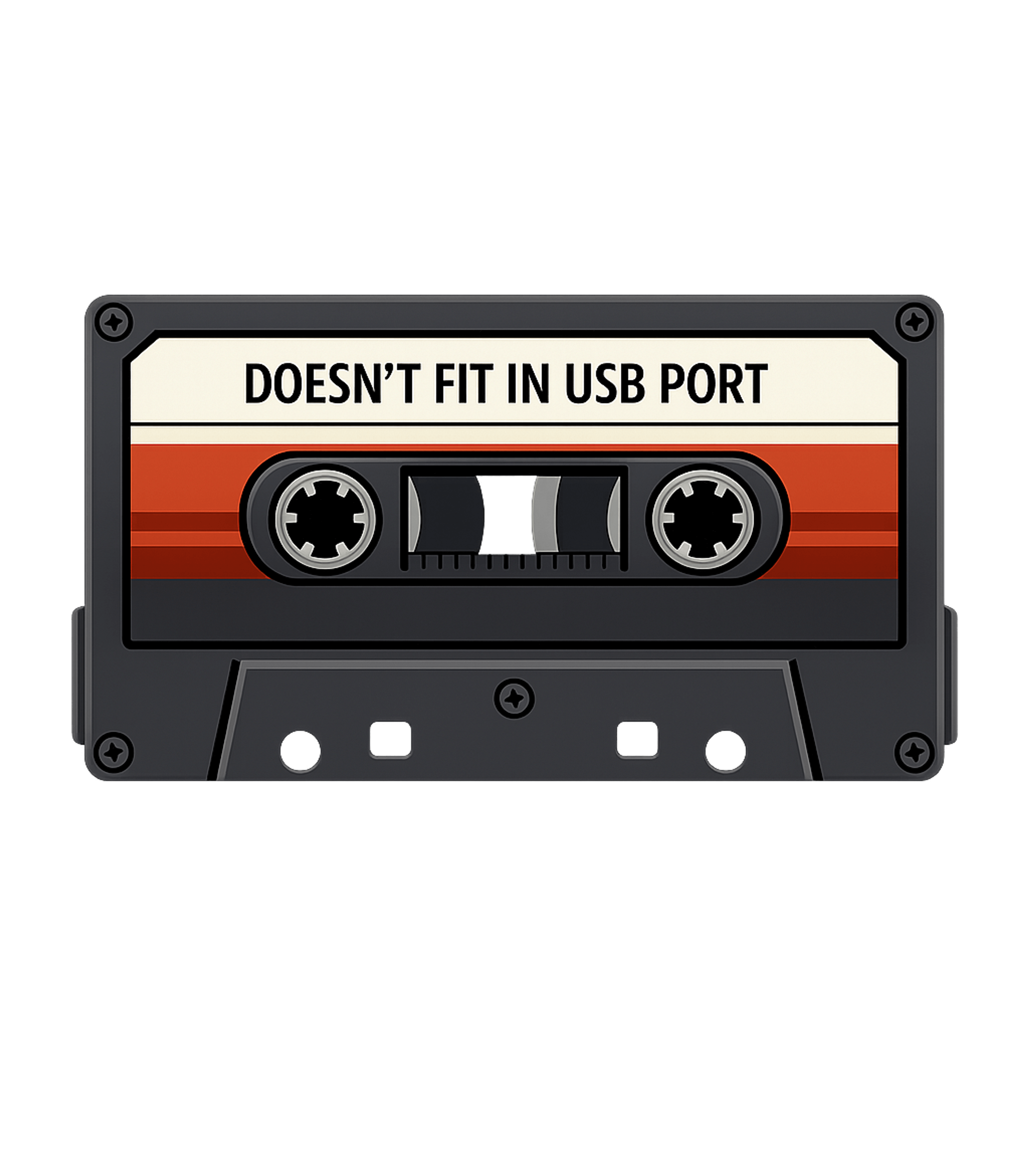 Doesn't Fit Cassette Sarcasm Premium T-Shirt featuring Embrace nostalgia with this funny retro cassette tape design – designed by Geoff Brown @ SunFrog Doesn't Fit Cassette Sarcasm Premium T-Shirt featuring Embrace nostalgia with this funny retro cassette tape design – designed by Geoff Brown @ SunFrog