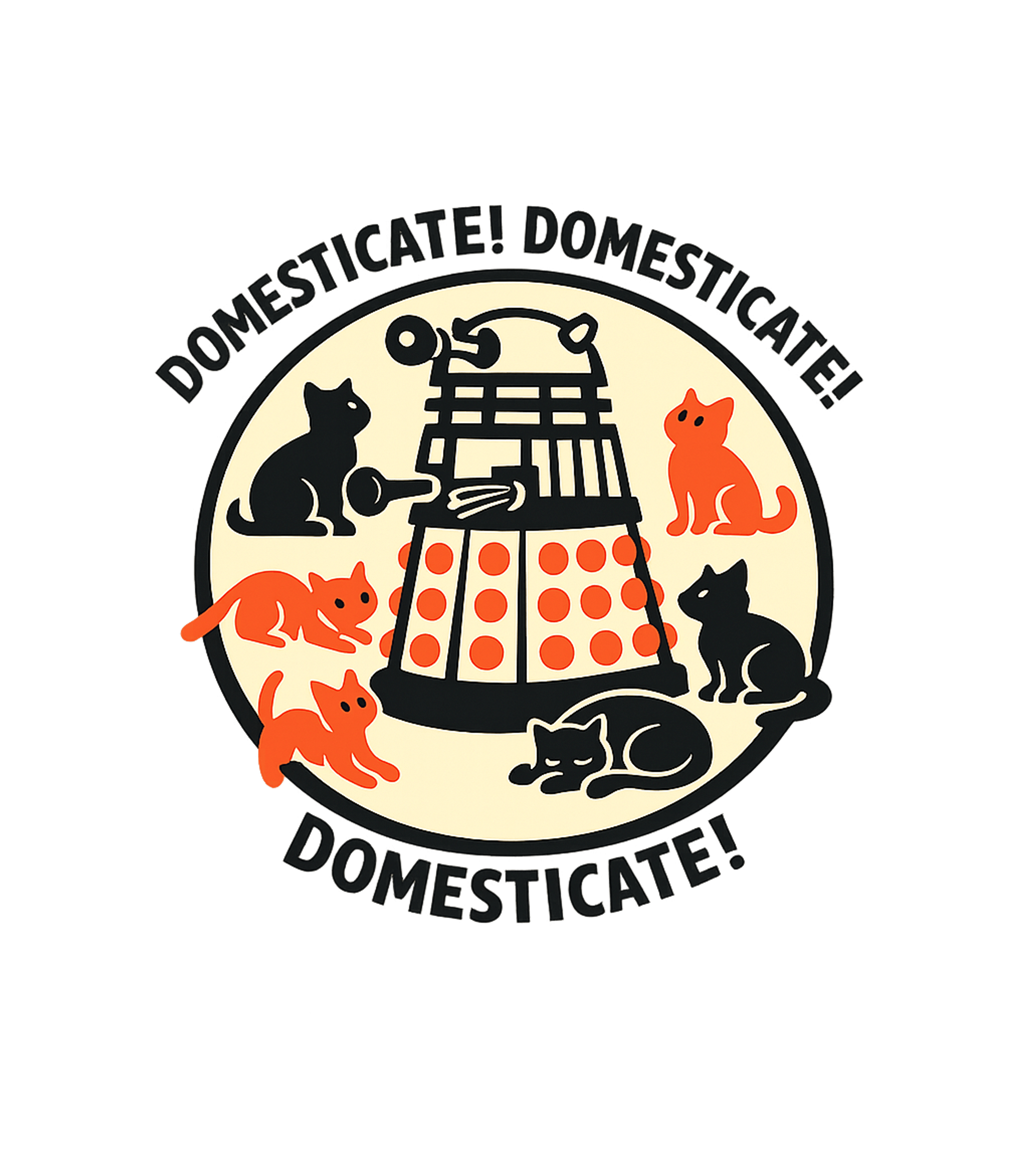 Domesticate Robot Cats Meme Humor Premium T-Shirt featuring This quirky flat graphic features a unique robot-like charac – designed by Geoff Brown @ SunFrog Domesticate Robot Cats Meme Humor Premium T-Shirt featuring This quirky flat graphic features a unique robot-like charac – designed by Geoff Brown @ SunFrog