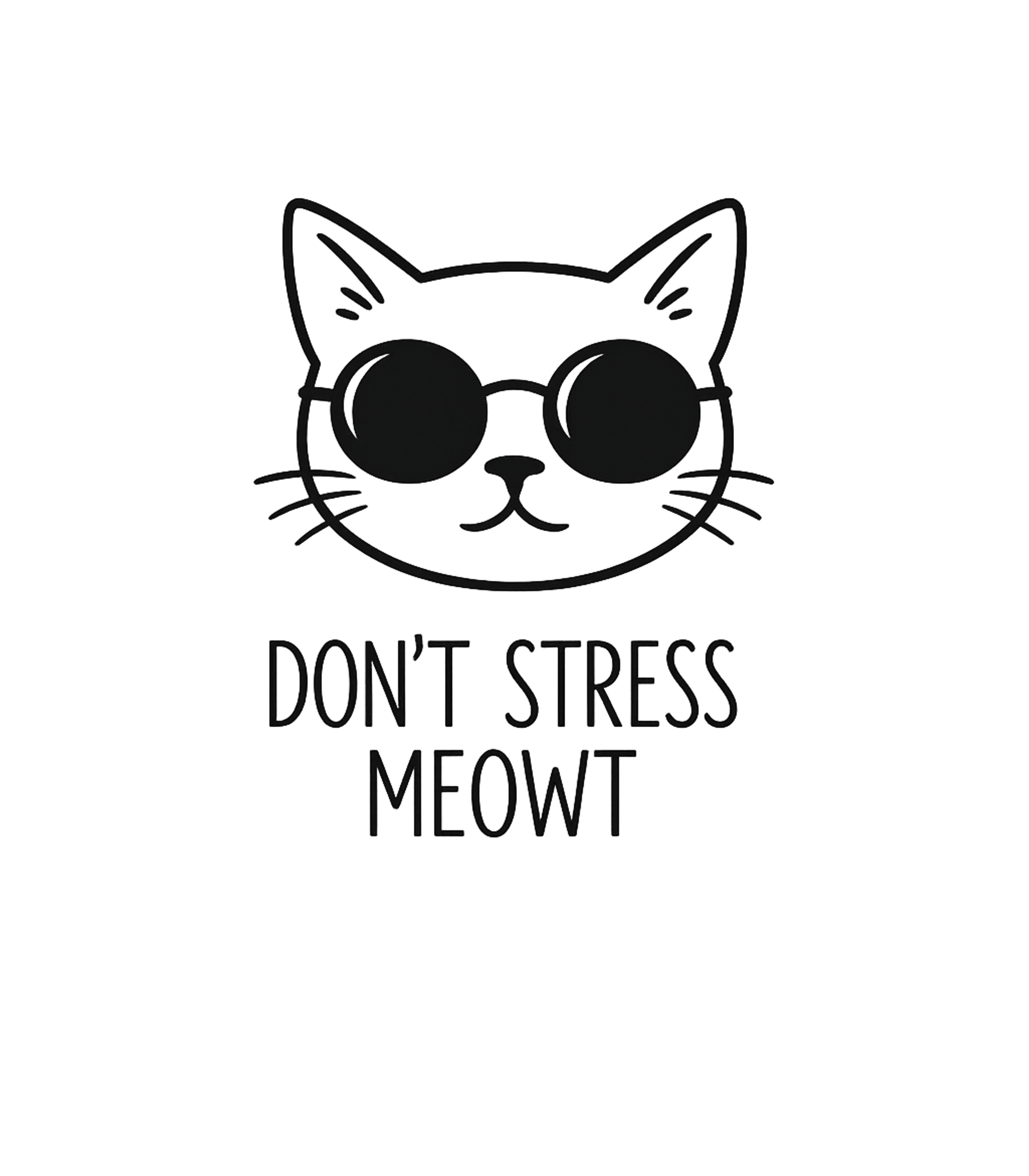 Don't Stress Meowt Graphic Premium T-Shirt featuring Generated via Design Mixer – designed by Geoff Brown @ SunFrog Don't Stress Meowt Graphic Premium T-Shirt featuring Generated via Design Mixer – designed by Geoff Brown @ SunFrog