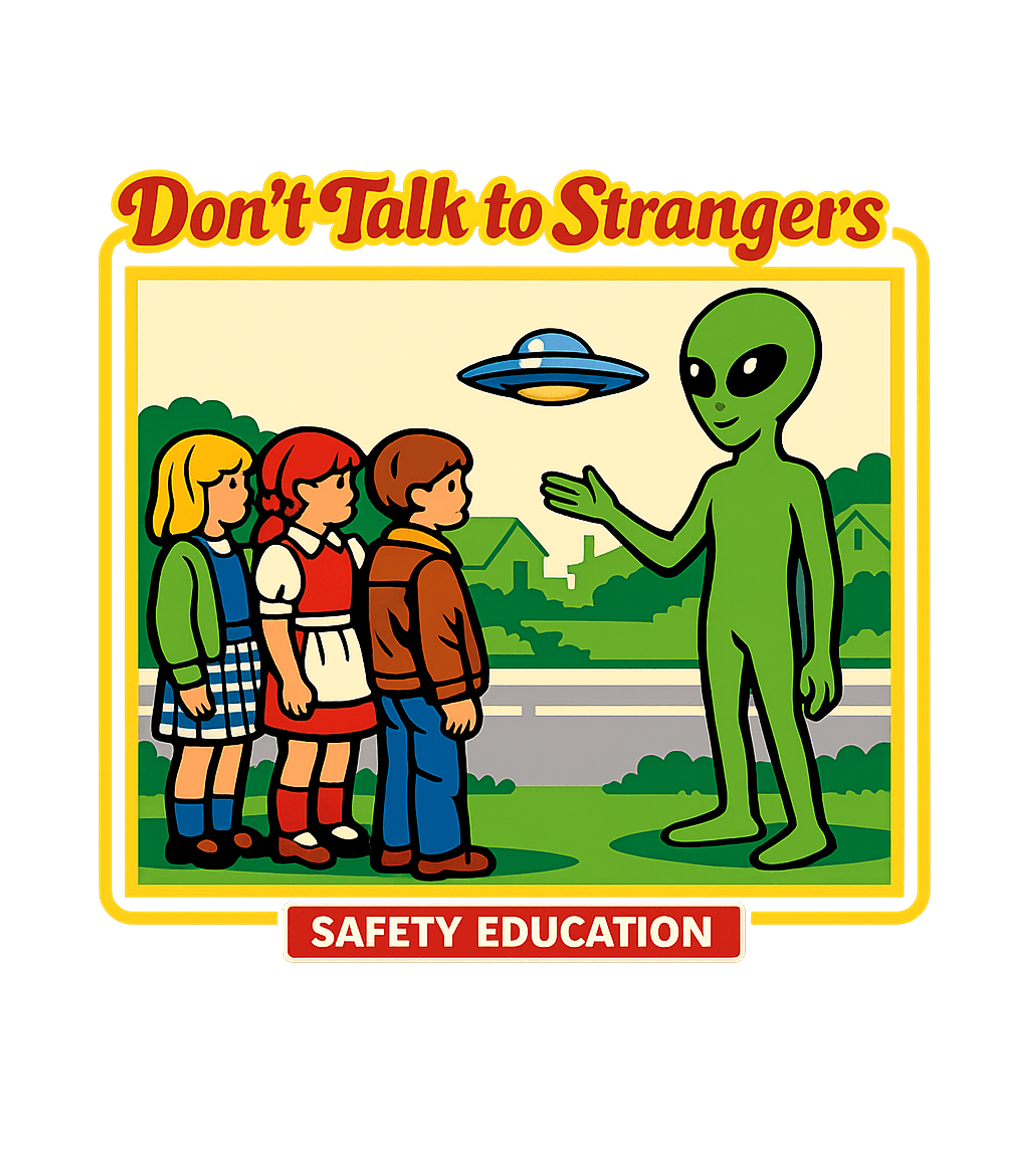 Don't Talk to Strangers Sarcasm Premium T-Shirt featuring Embrace retro vibes with this humorous graphic, reimagining – designed by Geoff Brown @ SunFrog Don't Talk to Strangers Sarcasm Premium T-Shirt featuring Embrace retro vibes with this humorous graphic, reimagining – designed by Geoff Brown @ SunFrog