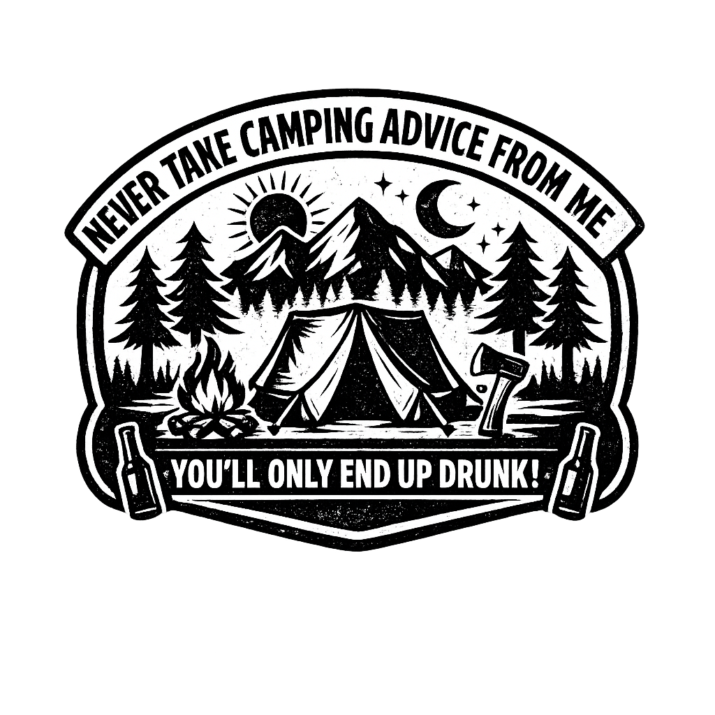 Drunk Camping Advice Camping Premium T-Shirt featuring This humorous t-shirt artwork features a vintage distressed – designed by Destinie Laslo @ SunFrog Drunk Camping Advice Camping Premium T-Shirt featuring This humorous t-shirt artwork features a vintage distressed – designed by Destinie Laslo @ SunFrog