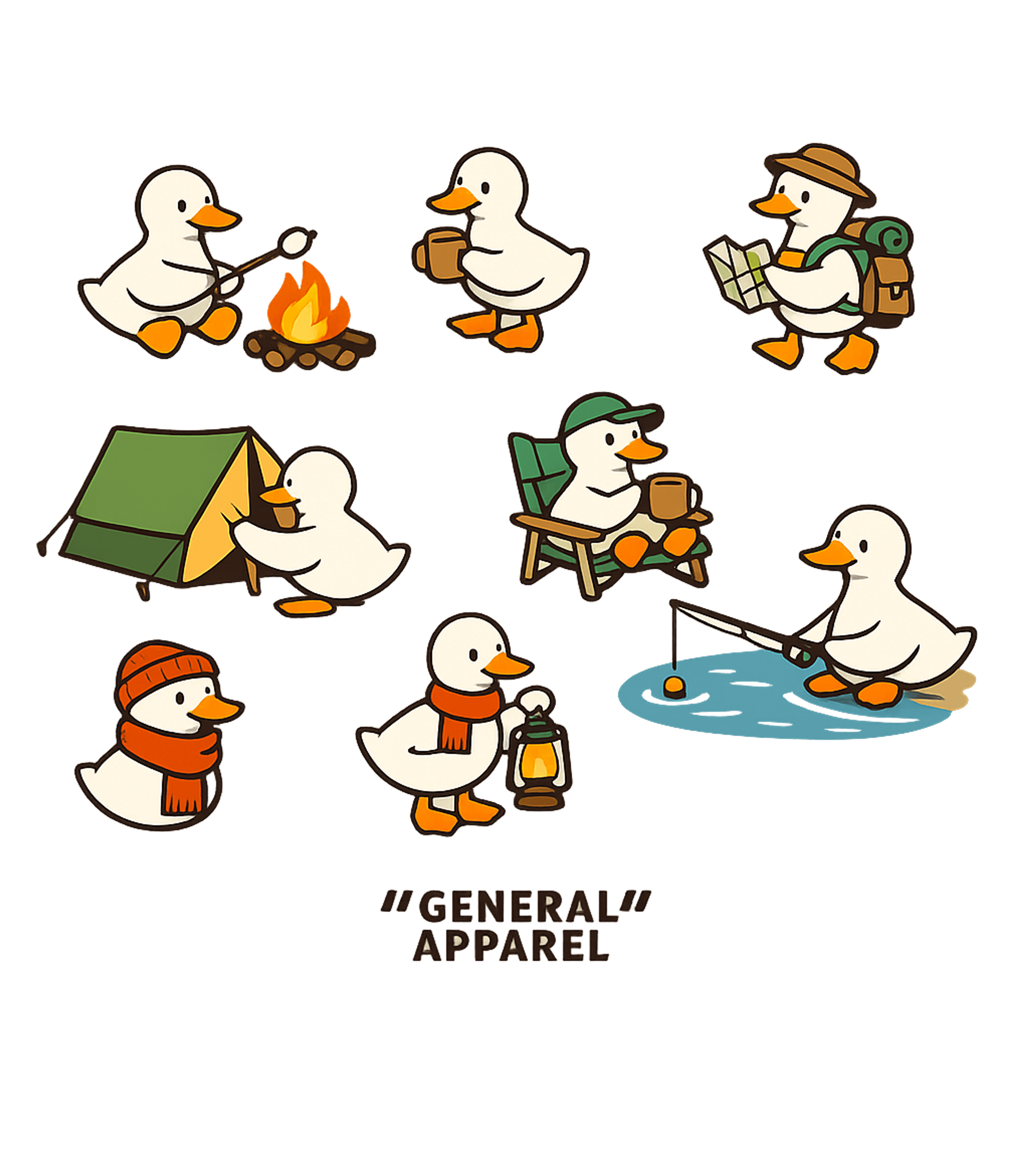 Ducks Outdoor Adventure Camping Premium T-Shirt featuring This charming graphic tee features adorable cartoon ducks en – designed by Geoff Brown @ SunFrog Ducks Outdoor Adventure Camping Premium T-Shirt featuring This charming graphic tee features adorable cartoon ducks en – designed by Geoff Brown @ SunFrog