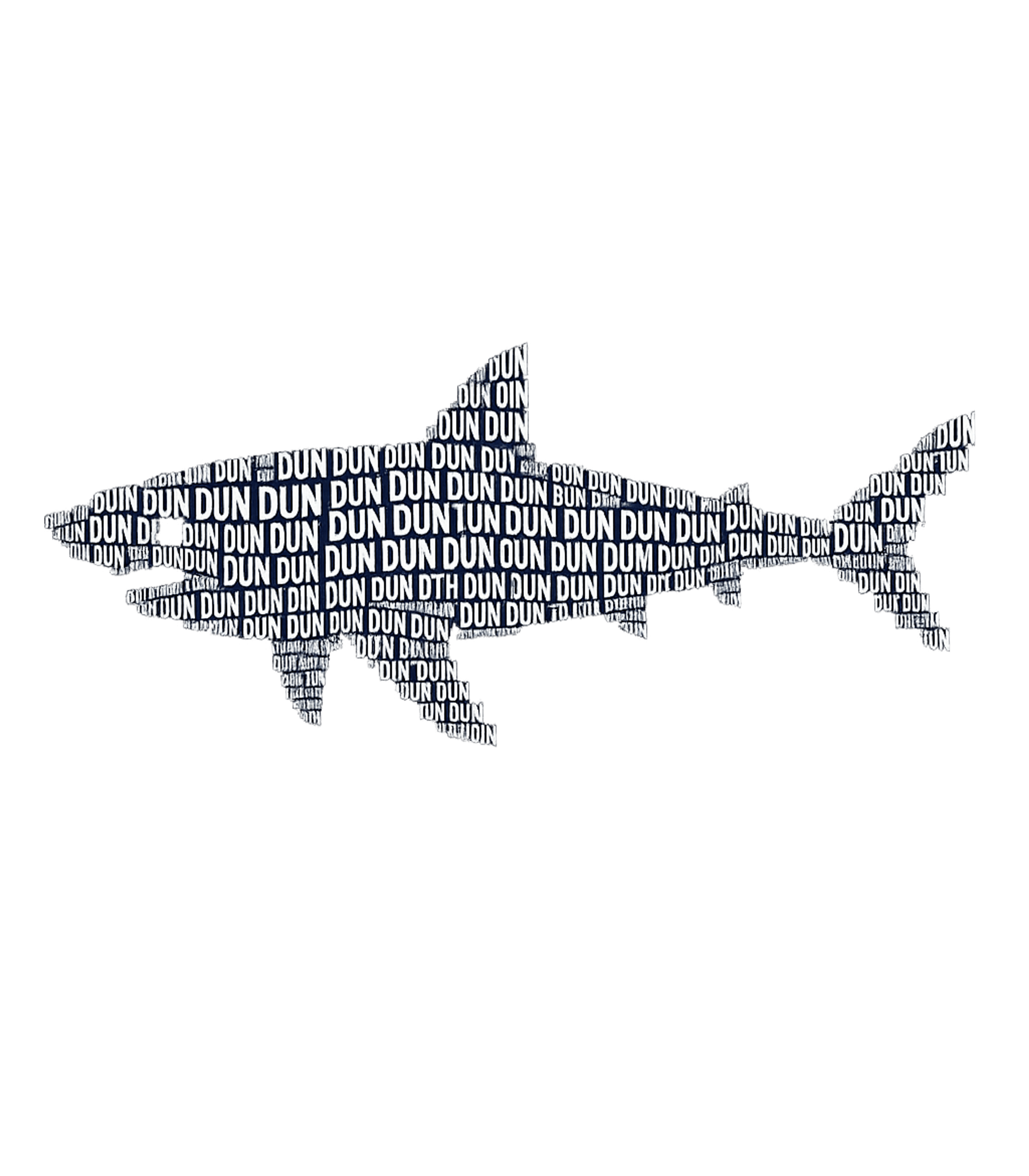 Dun Dun Shark Music Premium T-Shirt featuring This clever graphic features a shark silhouette made entirel – designed by Geoff Brown @ SunFrog Dun Dun Shark Music Premium T-Shirt featuring This clever graphic features a shark silhouette made entirel – designed by Geoff Brown @ SunFrog