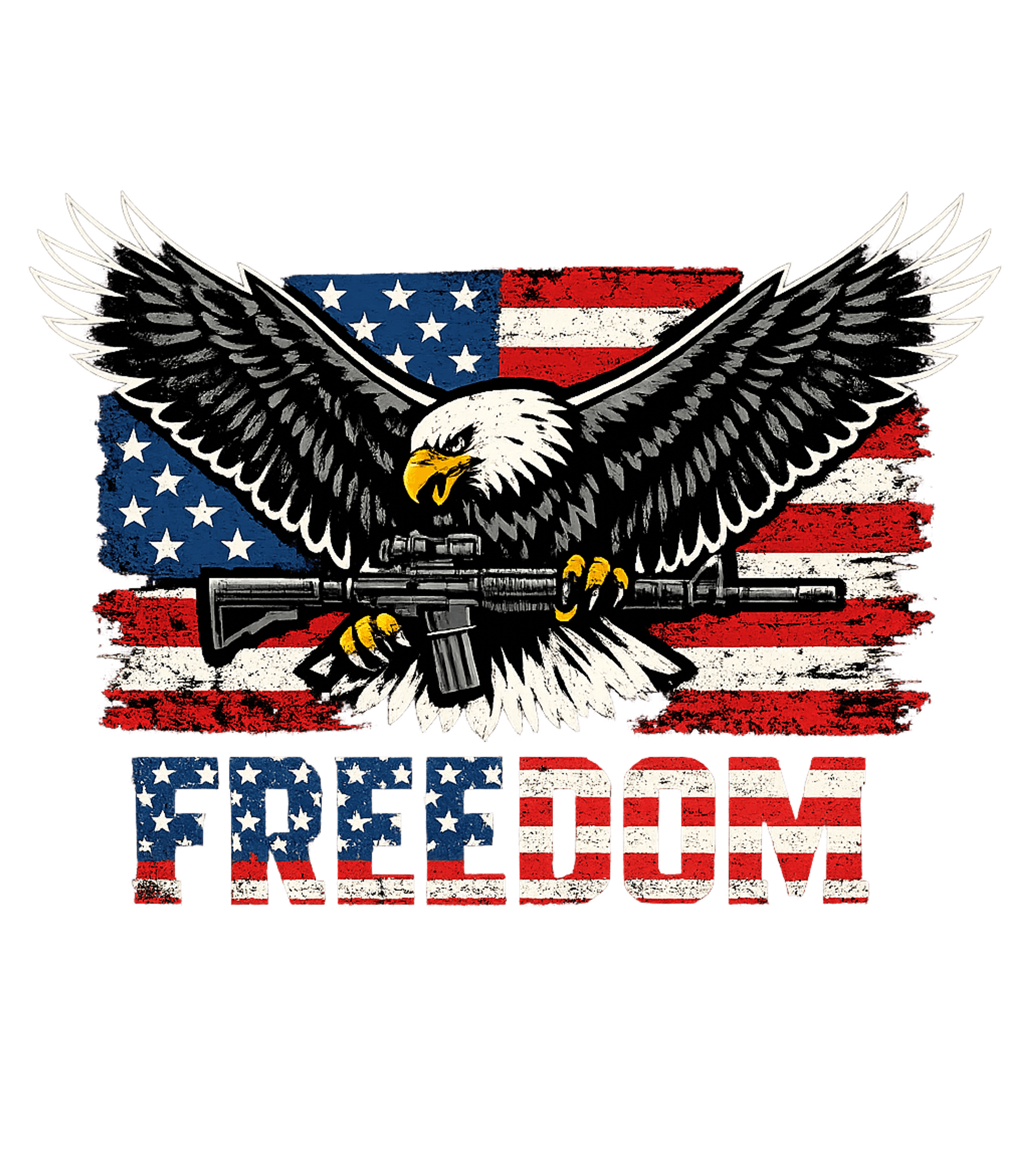 Eagle Freedom Rifle Freedom / Constitution Crewneck Sweatshirt featuring Show your unwavering patriotism with this bold graphic featu – designed by Geoff Brown @ SunFrog Eagle Freedom Rifle Freedom / Constitution Crewneck Sweatshirt featuring Show your unwavering patriotism with this bold graphic featu – designed by Geoff Brown @ SunFrog