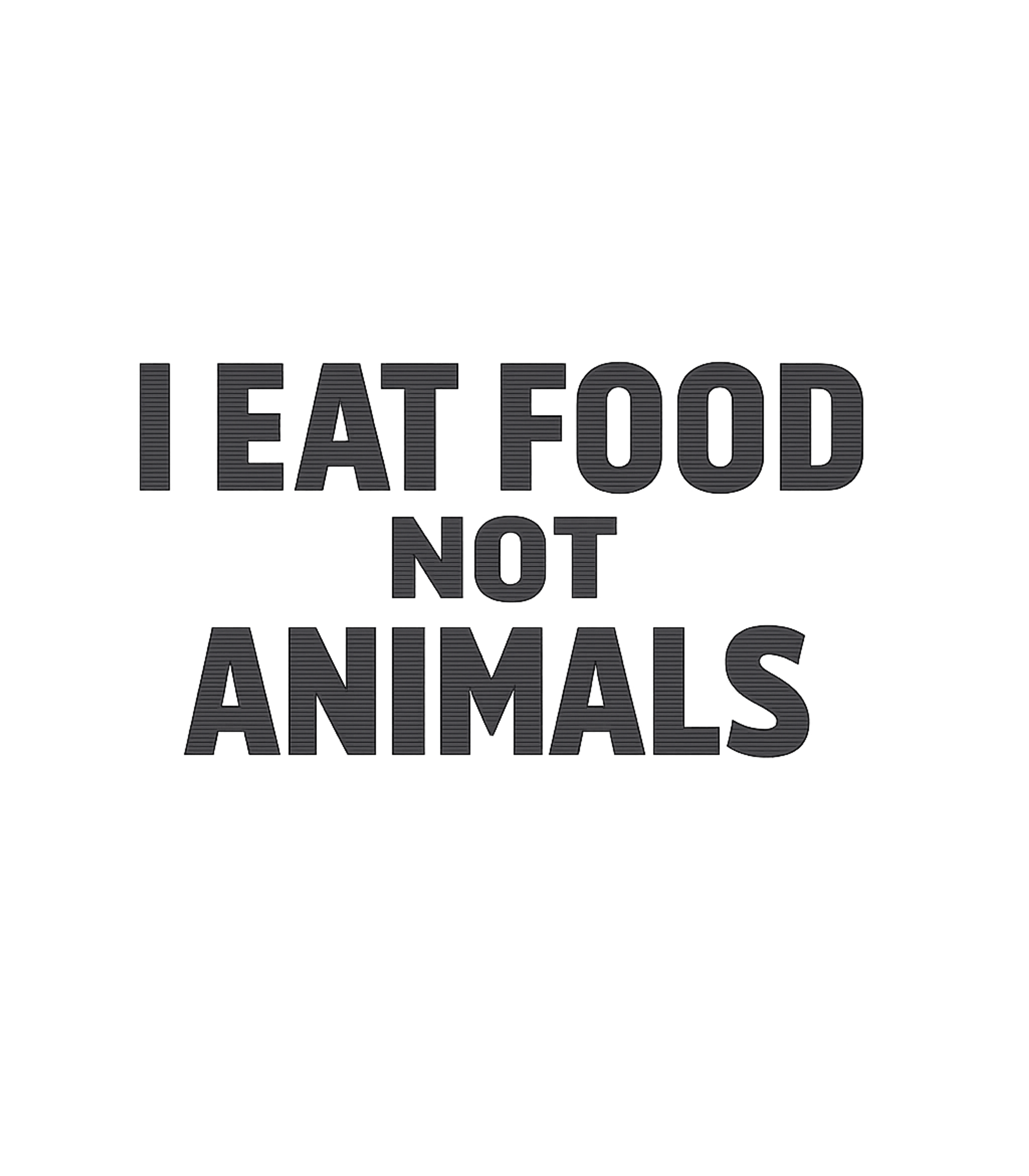 Eat Food Not Animals Farm Animals Premium T-Shirt featuring Make a clear statement about your plant-based lifestyle with – designed by Geoff Brown @ SunFrog Eat Food Not Animals Farm Animals Premium T-Shirt featuring Make a clear statement about your plant-based lifestyle with – designed by Geoff Brown @ SunFrog