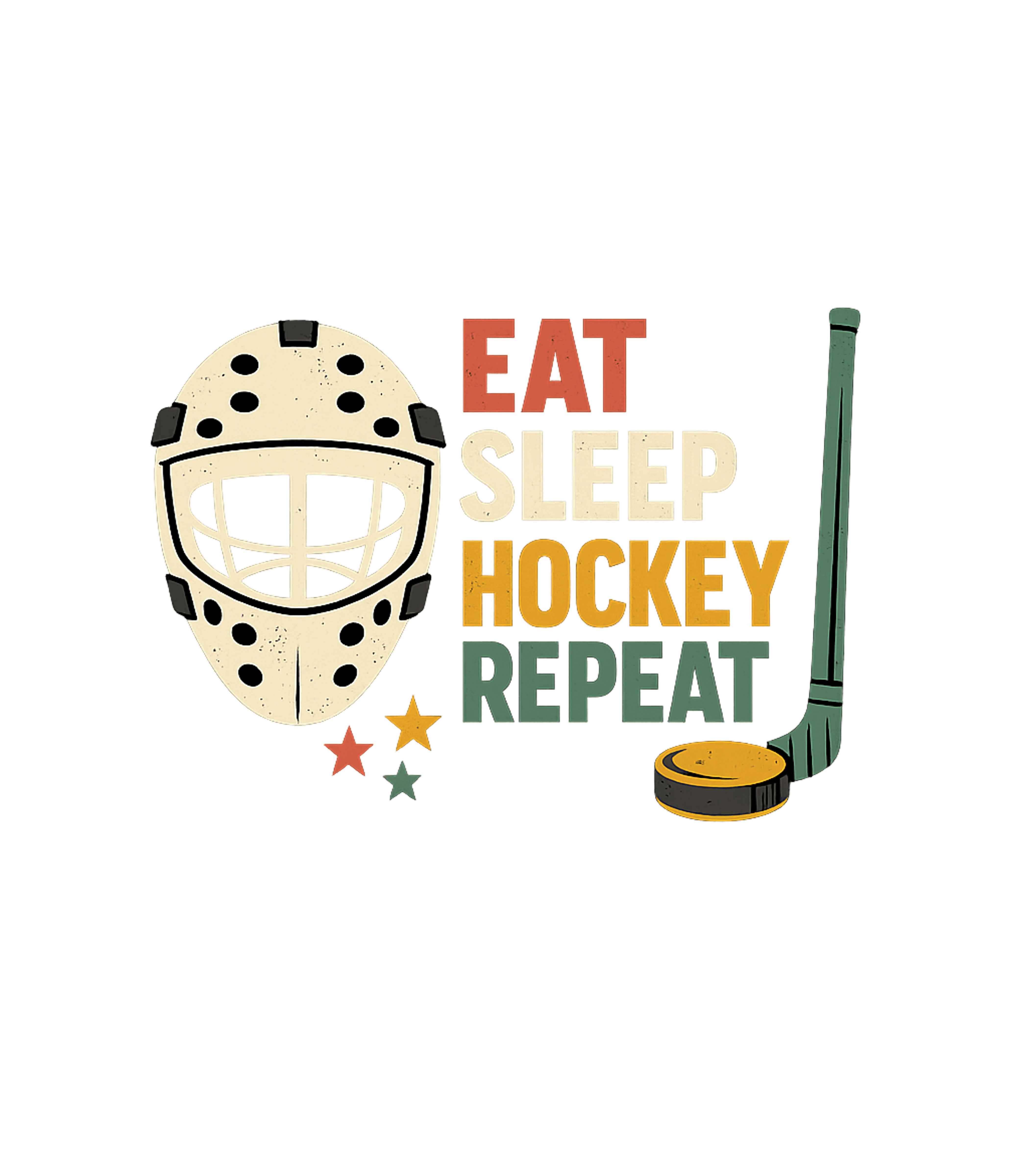 Eat Sleep Hockey Repeat Hockey Crewneck Sweatshirt featuring This retro-style graphic tee captures the passionate routine – designed by Geoff Brown @ SunFrog Eat Sleep Hockey Repeat Hockey Crewneck Sweatshirt featuring This retro-style graphic tee captures the passionate routine – designed by Geoff Brown @ SunFrog