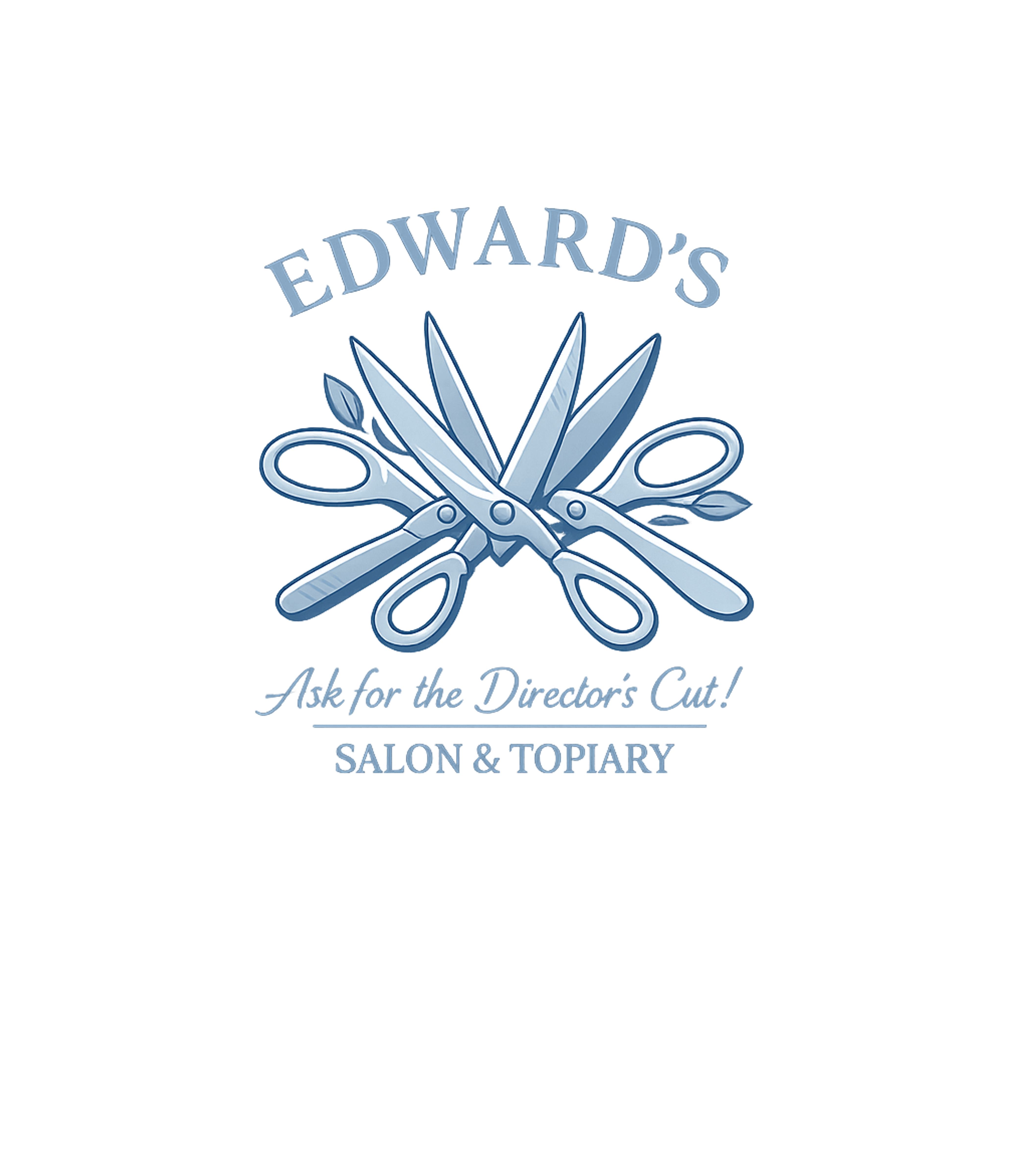 Edward's Salon Topiary Meme Humor Premium T-Shirt featuring This unique graphic tee features a stylized logo for 'Edward – designed by Geoff Brown @ SunFrog Edward's Salon Topiary Meme Humor Premium T-Shirt featuring This unique graphic tee features a stylized logo for 'Edward – designed by Geoff Brown @ SunFrog