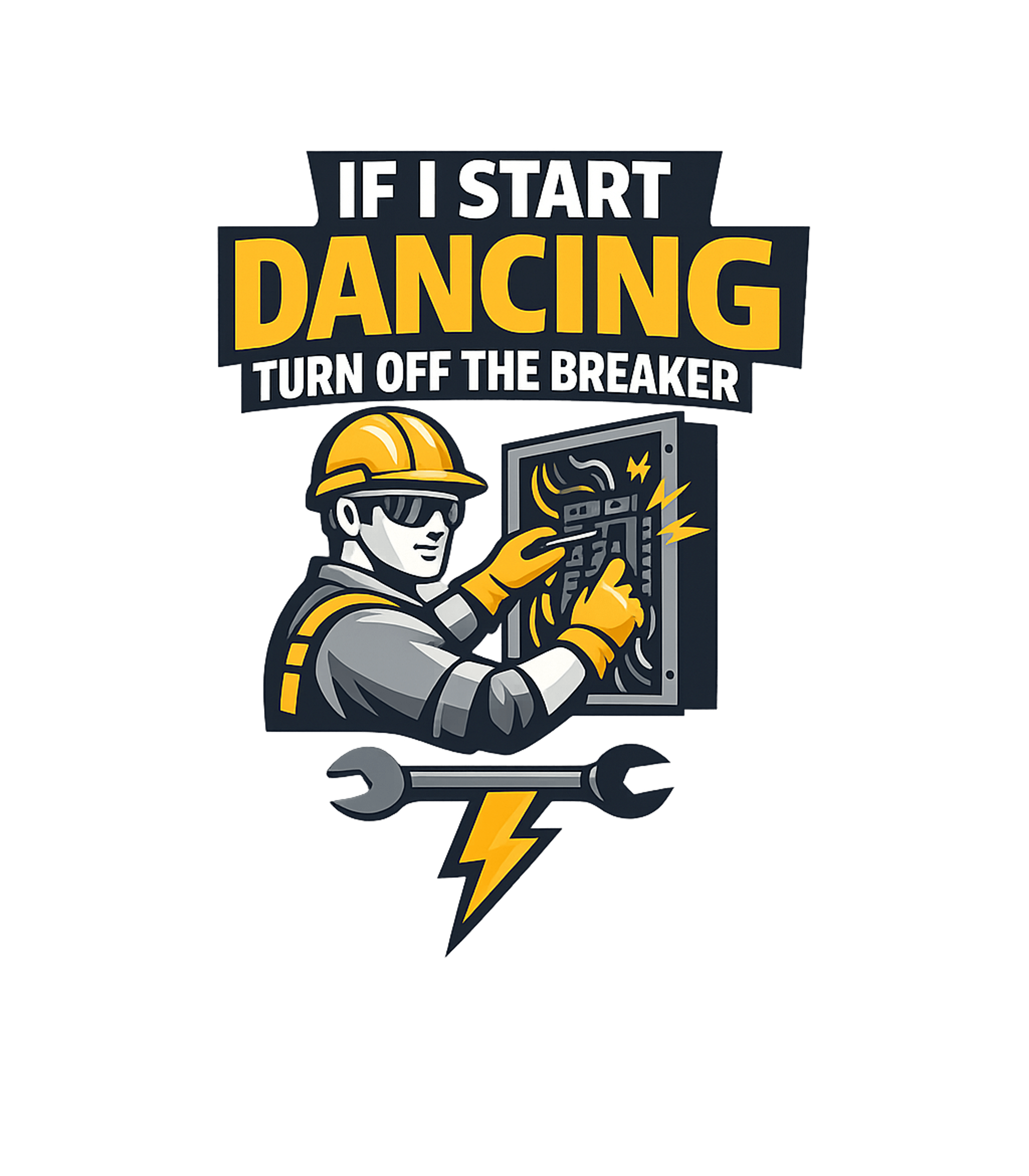 Electrician Breaker Dance Electrician Premium T-Shirt featuring Show off your electrical wit with this humorous graphic feat – designed by Geoff Brown @ SunFrog Electrician Breaker Dance Electrician Premium T-Shirt featuring Show off your electrical wit with this humorous graphic feat – designed by Geoff Brown @ SunFrog