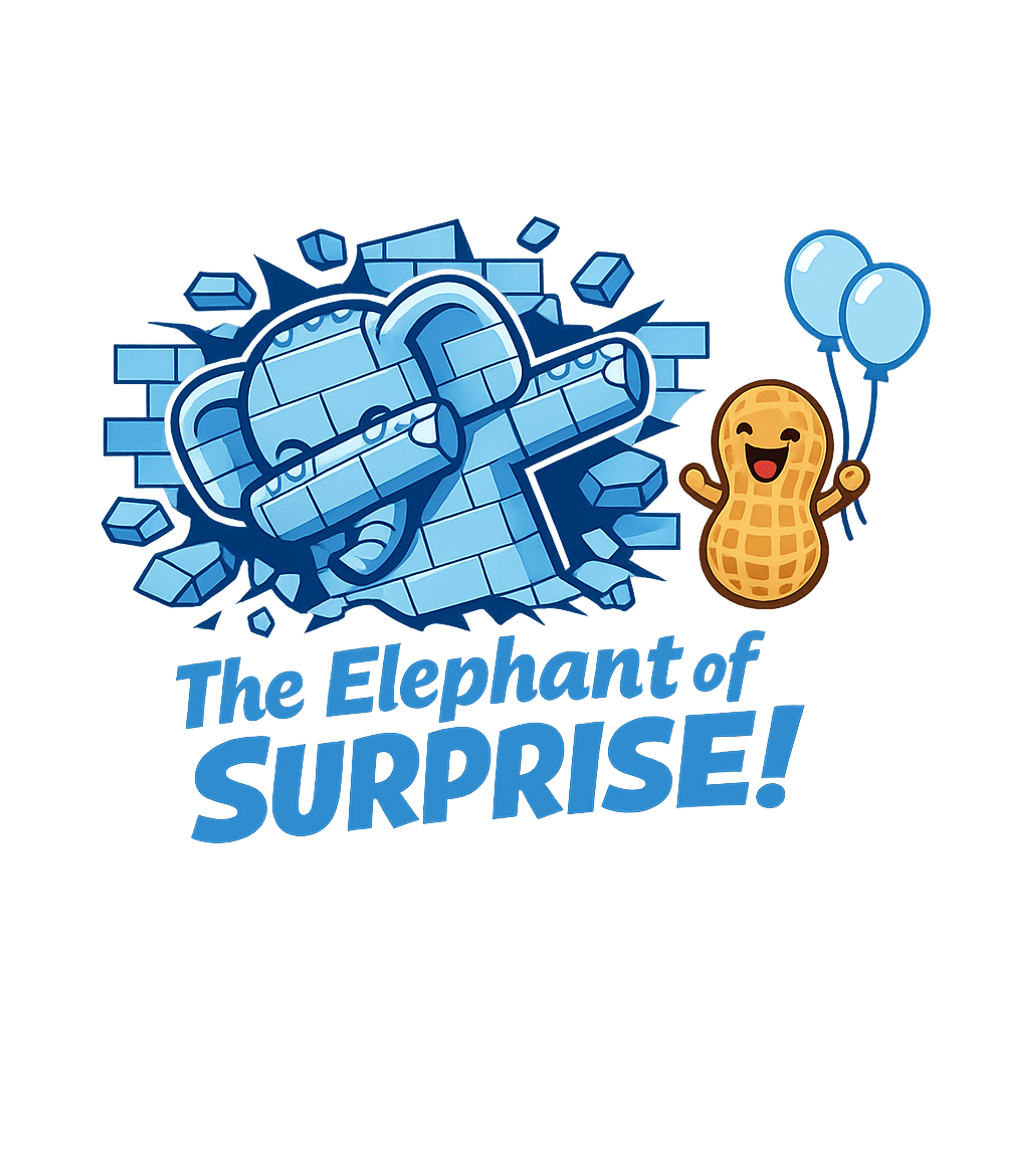 Elephant of Surprise Meme Humor Premium T-Shirt featuring A playful elephant crashes through a brick wall in this fun – designed by Geoff Brown @ SunFrog Elephant of Surprise Meme Humor Premium T-Shirt featuring A playful elephant crashes through a brick wall in this fun – designed by Geoff Brown @ SunFrog