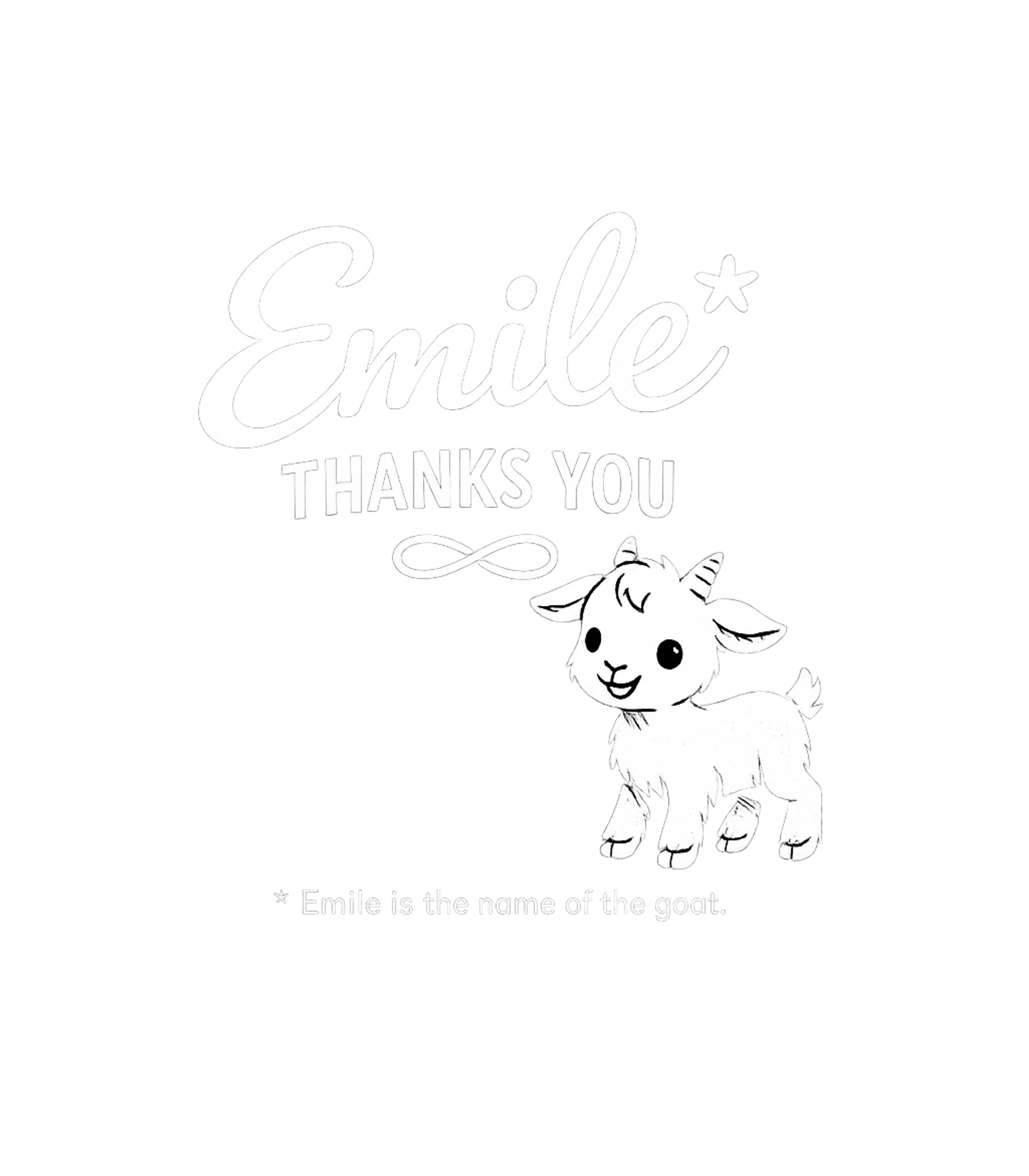 Emile The Goat Thanks Farm Animals Premium T-Shirt featuring Show your appreciation with this adorable graphic featuring – designed by Geoff Brown @ SunFrog Emile The Goat Thanks Farm Animals Premium T-Shirt featuring Show your appreciation with this adorable graphic featuring – designed by Geoff Brown @ SunFrog