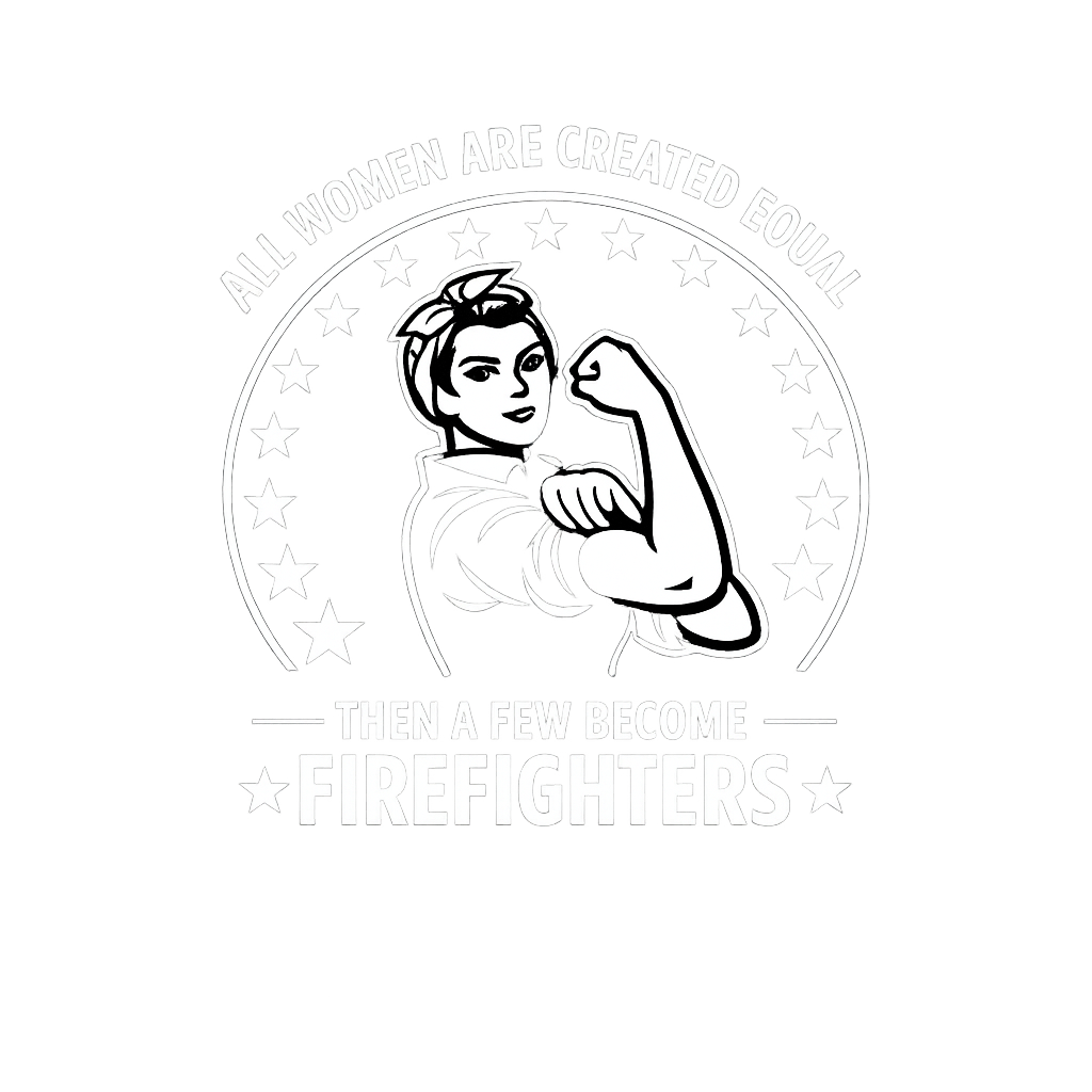 Empowering Firefighter Woman Firefighter Premium T-Shirt featuring Celebrate the strength and dedication of women firefighters – designed by Geoff Brown @ SunFrog Empowering Firefighter Woman Firefighter Premium T-Shirt featuring Celebrate the strength and dedication of women firefighters – designed by Geoff Brown @ SunFrog