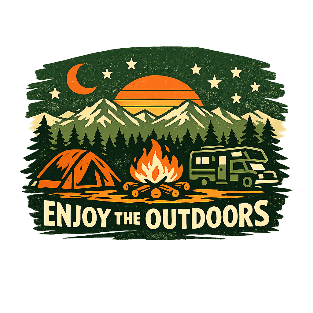 Enjoy The Outdoors Camping Premium T-Shirt featuring Embrace the call of the wild with this vintage-style graphic – designed by Sarah B @ SunFrog Enjoy The Outdoors Camping Premium T-Shirt featuring Embrace the call of the wild with this vintage-style graphic – designed by Sarah B @ SunFrog
