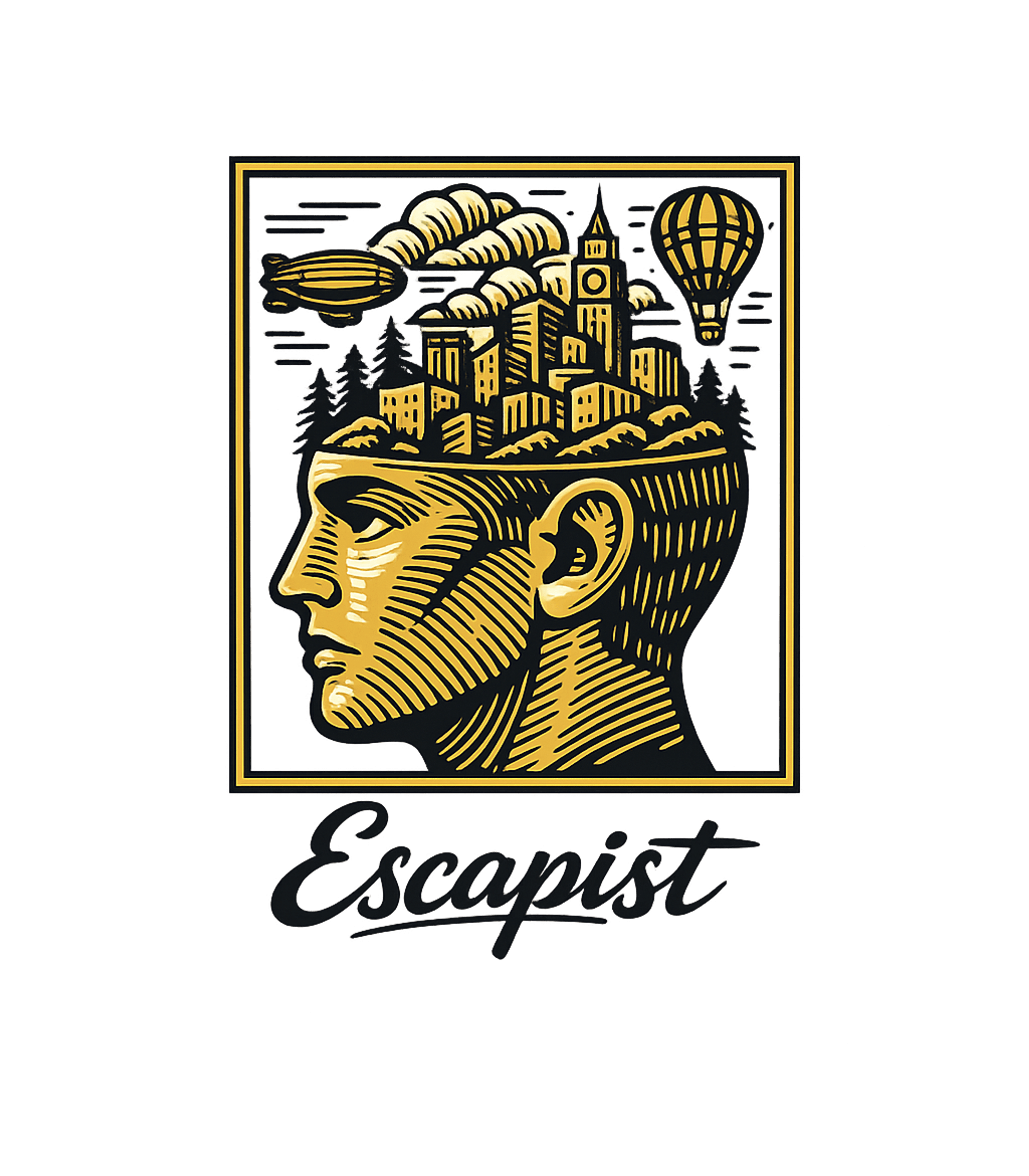 Escapist Mindscape Graphic Travel Crewneck Sweatshirt featuring Unleash your imagination with this unique graphic tee, showc – designed by Geoff Brown @ SunFrog Escapist Mindscape Graphic Travel Crewneck Sweatshirt featuring Unleash your imagination with this unique graphic tee, showc – designed by Geoff Brown @ SunFrog