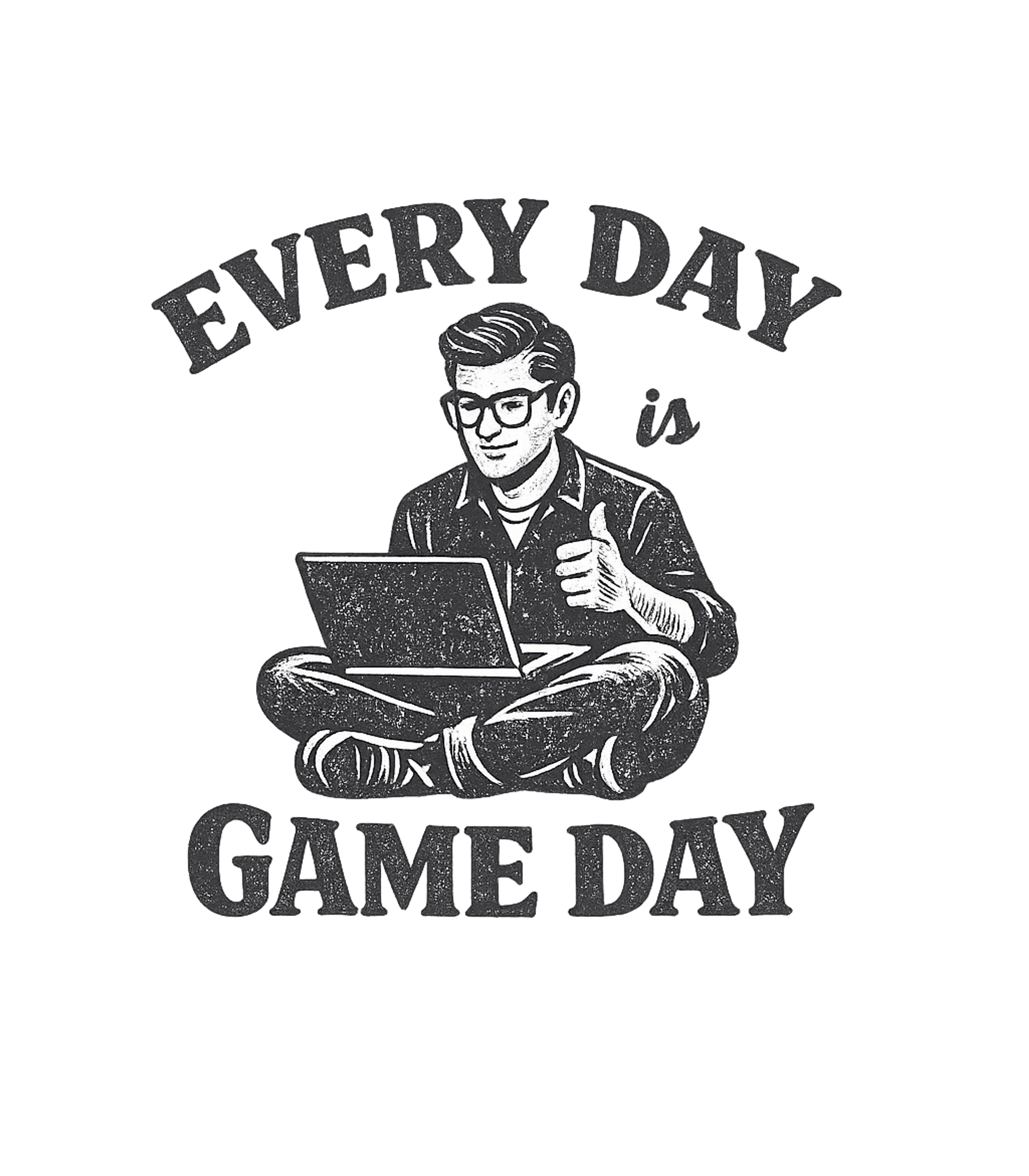 Every Day is Game Day Gaming Premium T-Shirt featuring Celebrate your passion for gaming with this vintage-style gr – designed by Geoff Brown @ SunFrog Every Day is Game Day Gaming Premium T-Shirt featuring Celebrate your passion for gaming with this vintage-style gr – designed by Geoff Brown @ SunFrog