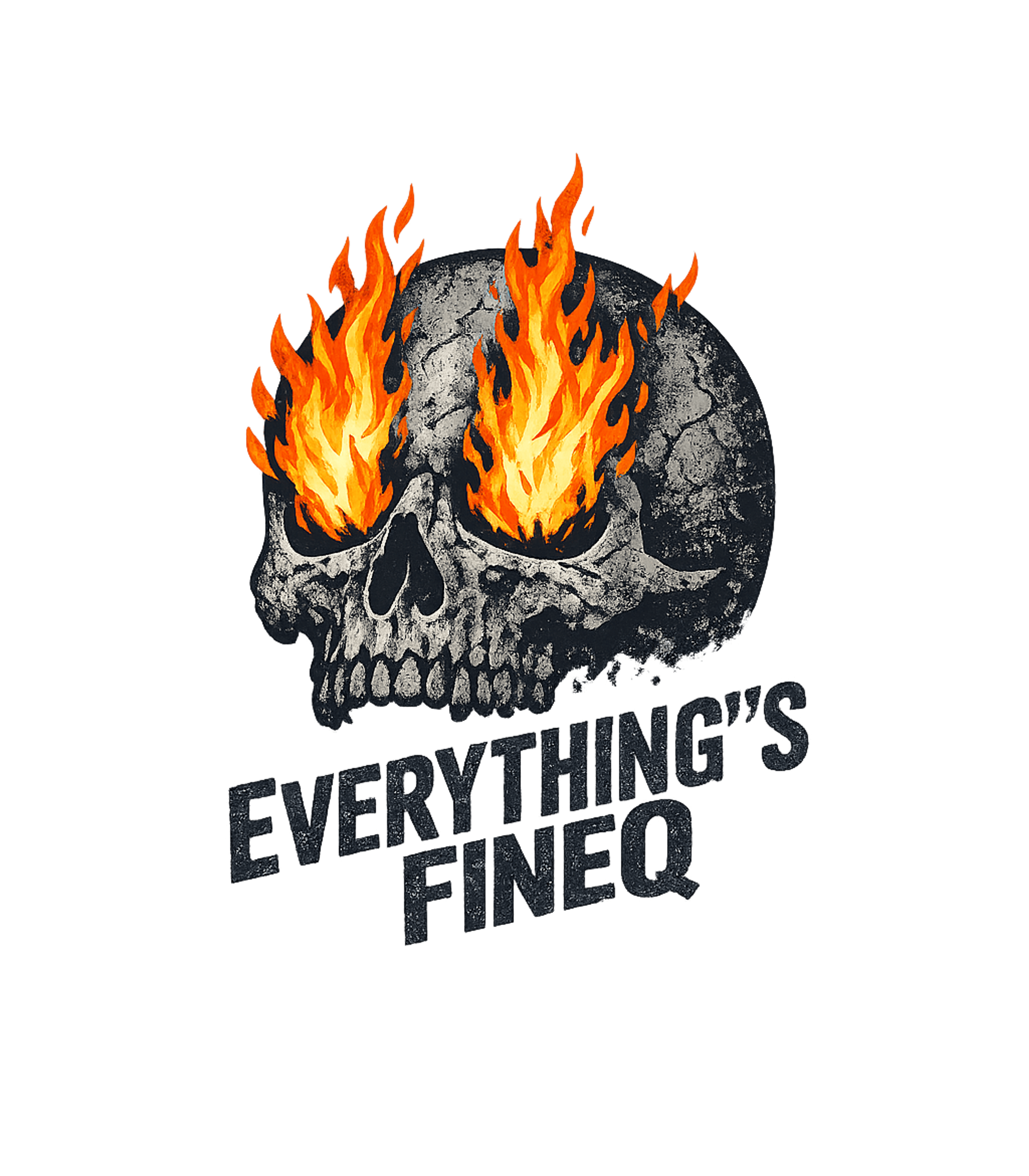 Everything's Fine Skull Sarcasm Premium T-Shirt featuring Show off your dark humor with this graphic tee featuring a d – designed by Geoff Brown @ SunFrog Everything's Fine Skull Sarcasm Premium T-Shirt featuring Show off your dark humor with this graphic tee featuring a d – designed by Geoff Brown @ SunFrog