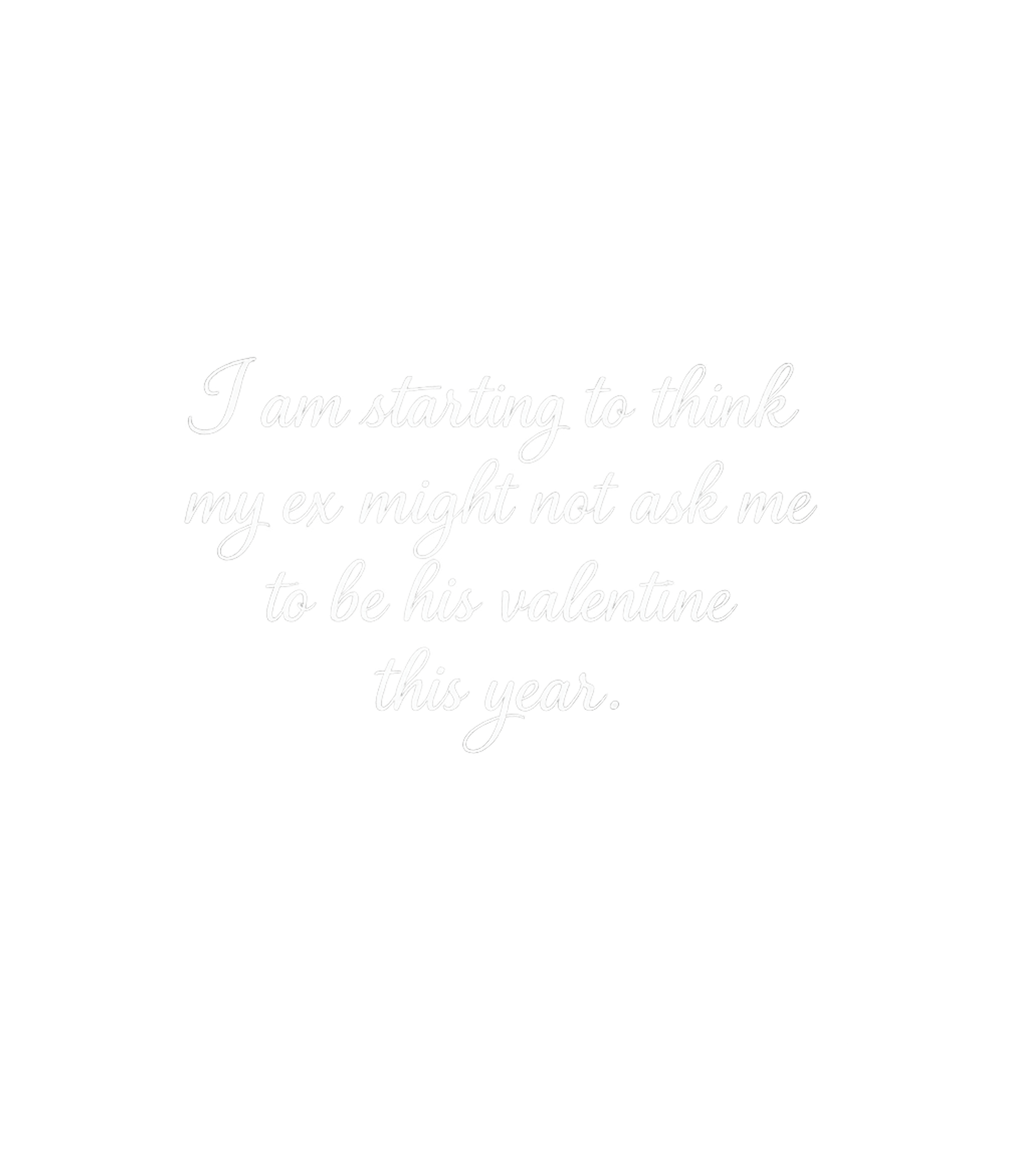 Ex Valentine Humor Relationship Humor Crewneck Sweatshirt featuring This funny Valentine's Day design playfully acknowledges the – designed by Geoff Brown @ SunFrog Ex Valentine Humor Relationship Humor Crewneck Sweatshirt featuring This funny Valentine's Day design playfully acknowledges the – designed by Geoff Brown @ SunFrog
