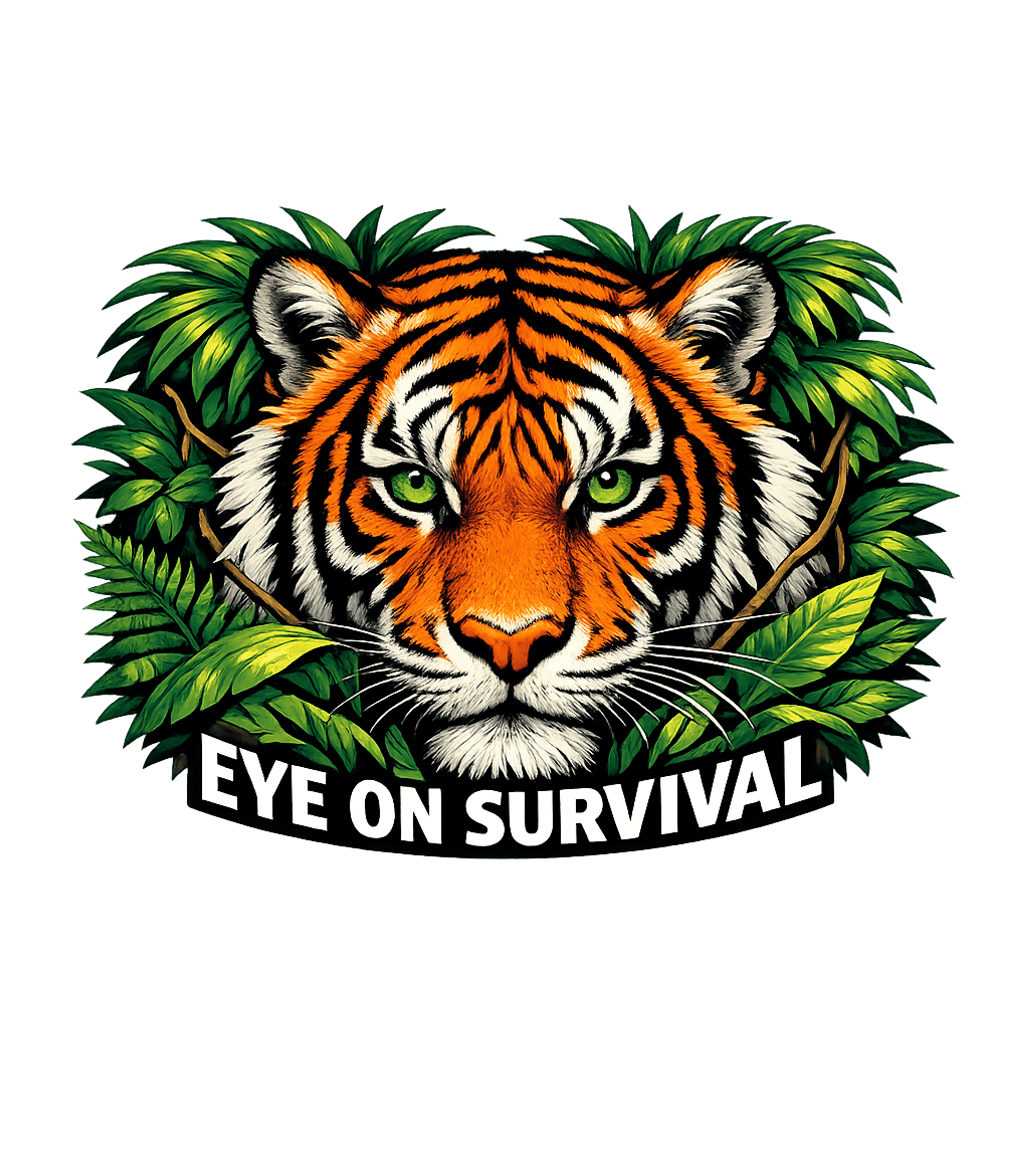 Eye On Survival Tiger Wildlife Premium T-Shirt featuring Show your fierce spirit with this striking graphic featuring – designed by Geoff Brown @ SunFrog Eye On Survival Tiger Wildlife Premium T-Shirt featuring Show your fierce spirit with this striking graphic featuring – designed by Geoff Brown @ SunFrog