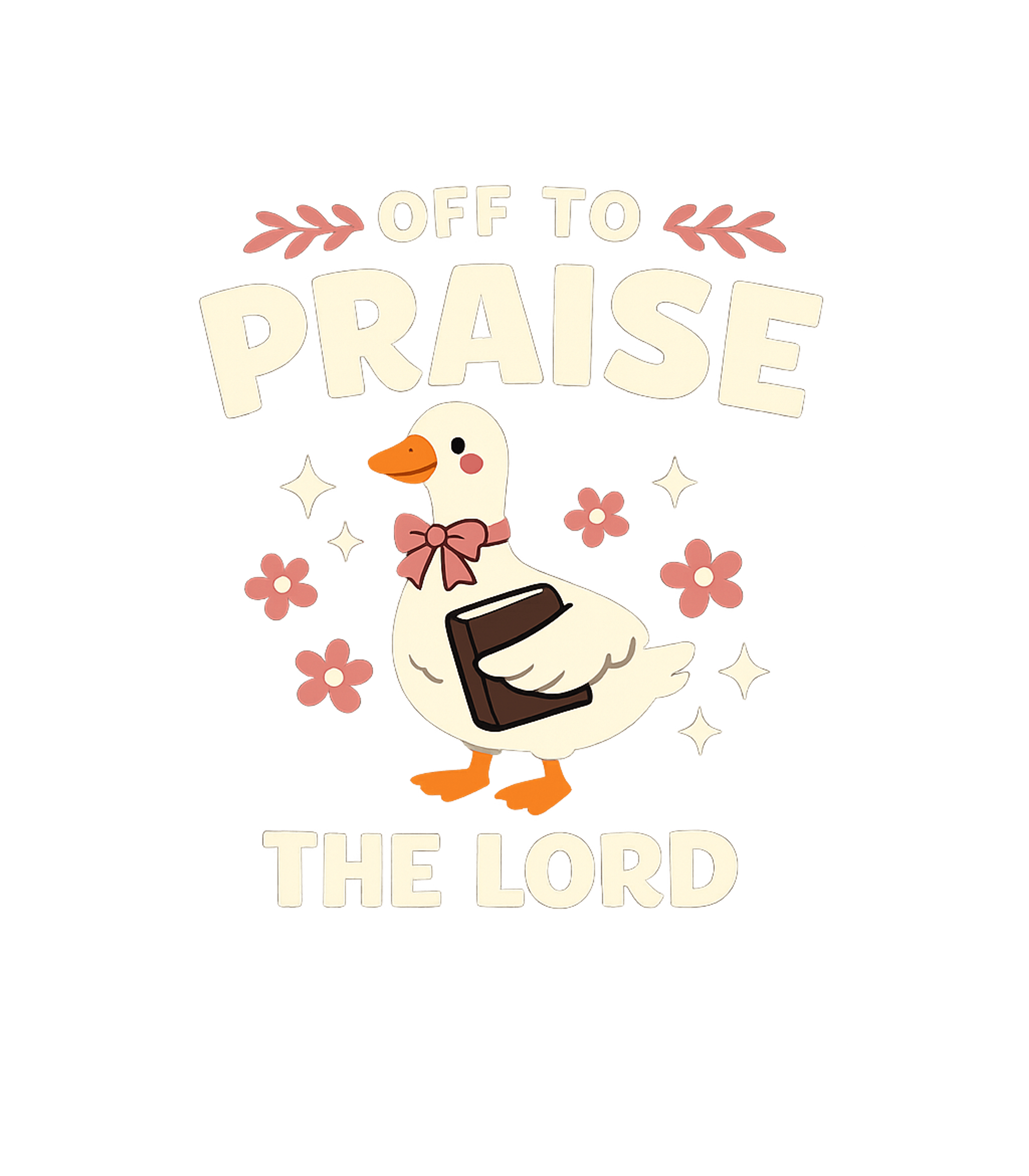 Faithful Goose Praise Christian Faith Crewneck Sweatshirt featuring Show your spiritual side with this adorable cartoon duck, co – designed by Geoff Brown @ SunFrog Faithful Goose Praise Christian Faith Crewneck Sweatshirt featuring Show your spiritual side with this adorable cartoon duck, co – designed by Geoff Brown @ SunFrog