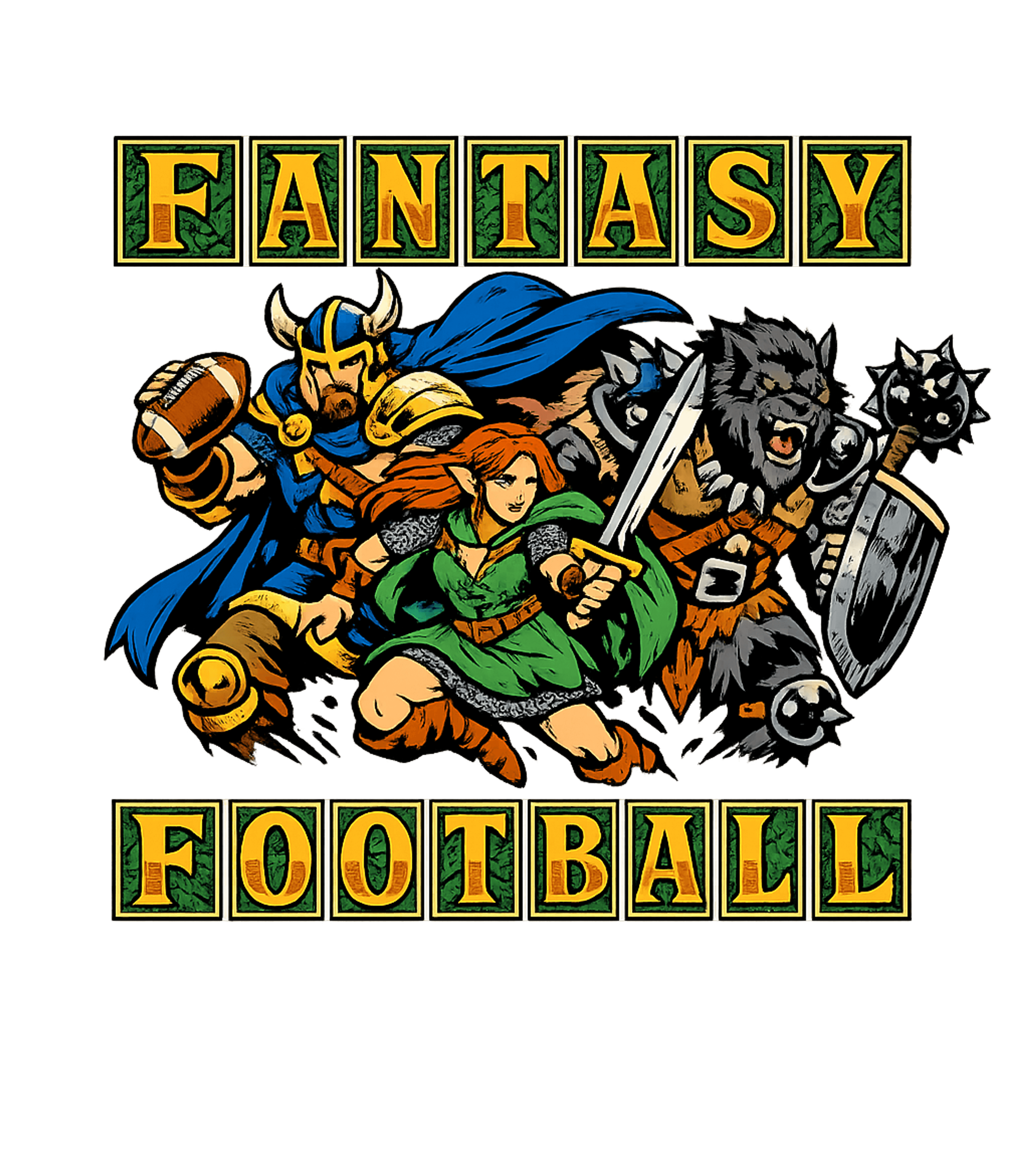 Fantasy Football League Gaming Crewneck Sweatshirt featuring Unite your love for epic fantasy adventures and gridiron glo – designed by Geoff Brown @ SunFrog Fantasy Football League Gaming Crewneck Sweatshirt featuring Unite your love for epic fantasy adventures and gridiron glo – designed by Geoff Brown @ SunFrog