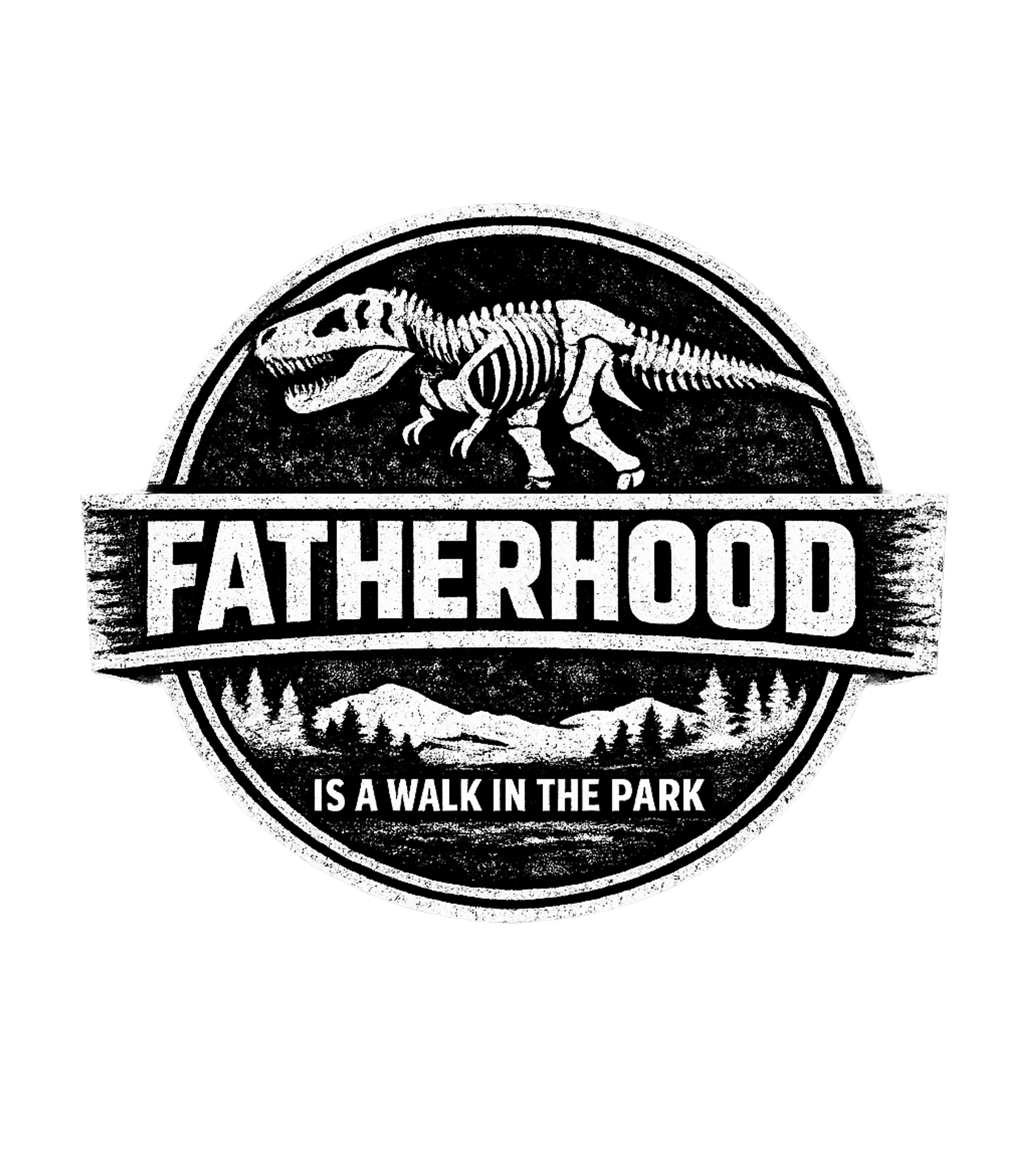 Fatherhood Walk in Park Dads Premium T-Shirt featuring This humorous design combines the iconic imagery of a dinosa – designed by Geoff Brown @ SunFrog Fatherhood Walk in Park Dads Premium T-Shirt featuring This humorous design combines the iconic imagery of a dinosa – designed by Geoff Brown @ SunFrog