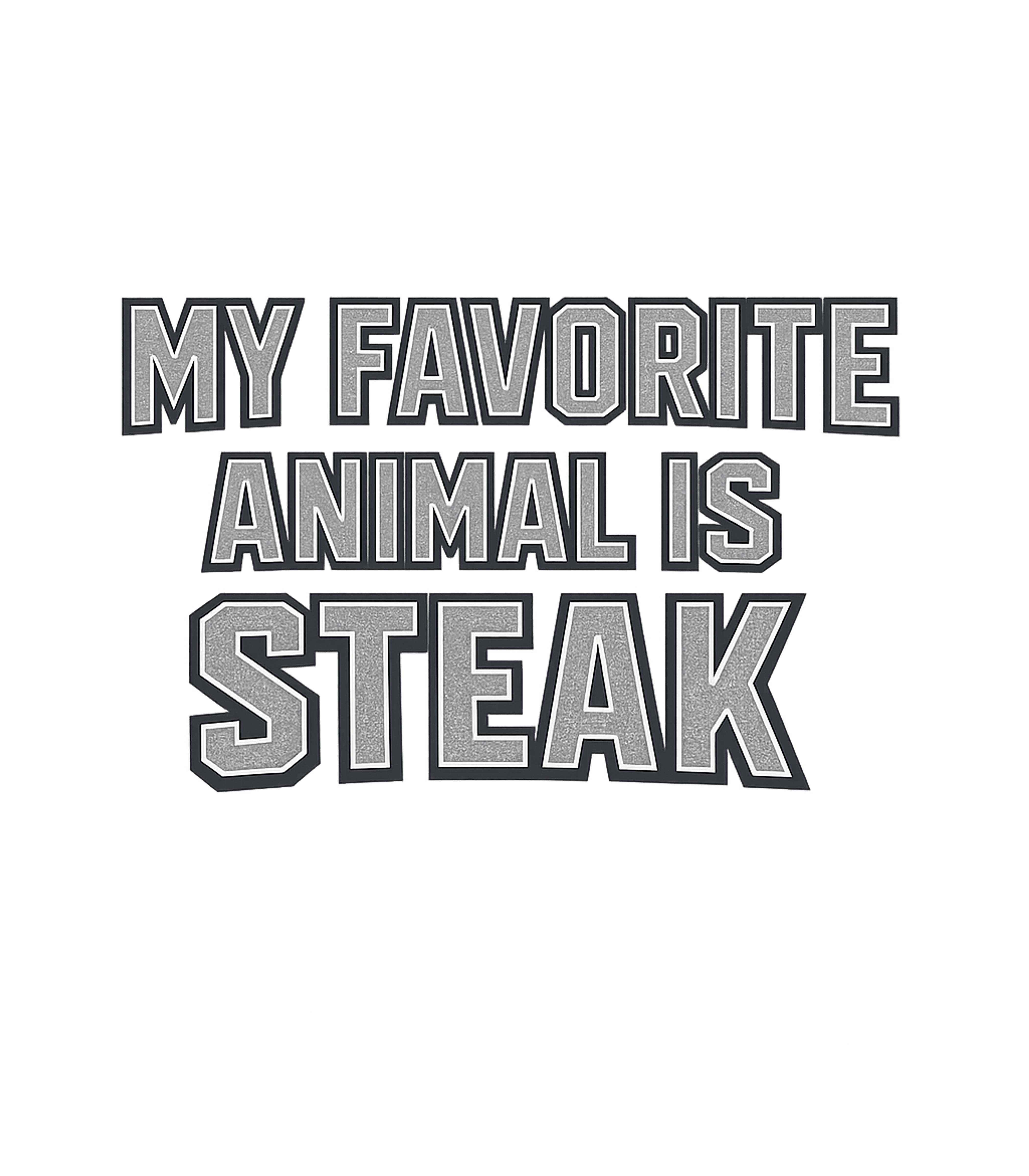 Favorite Animal Steak Cooking / BBQ Premium T-Shirt featuring Show your love for delicious cuts with this witty design dec – designed by Geoff Brown @ SunFrog Favorite Animal Steak Cooking / BBQ Premium T-Shirt featuring Show your love for delicious cuts with this witty design dec – designed by Geoff Brown @ SunFrog