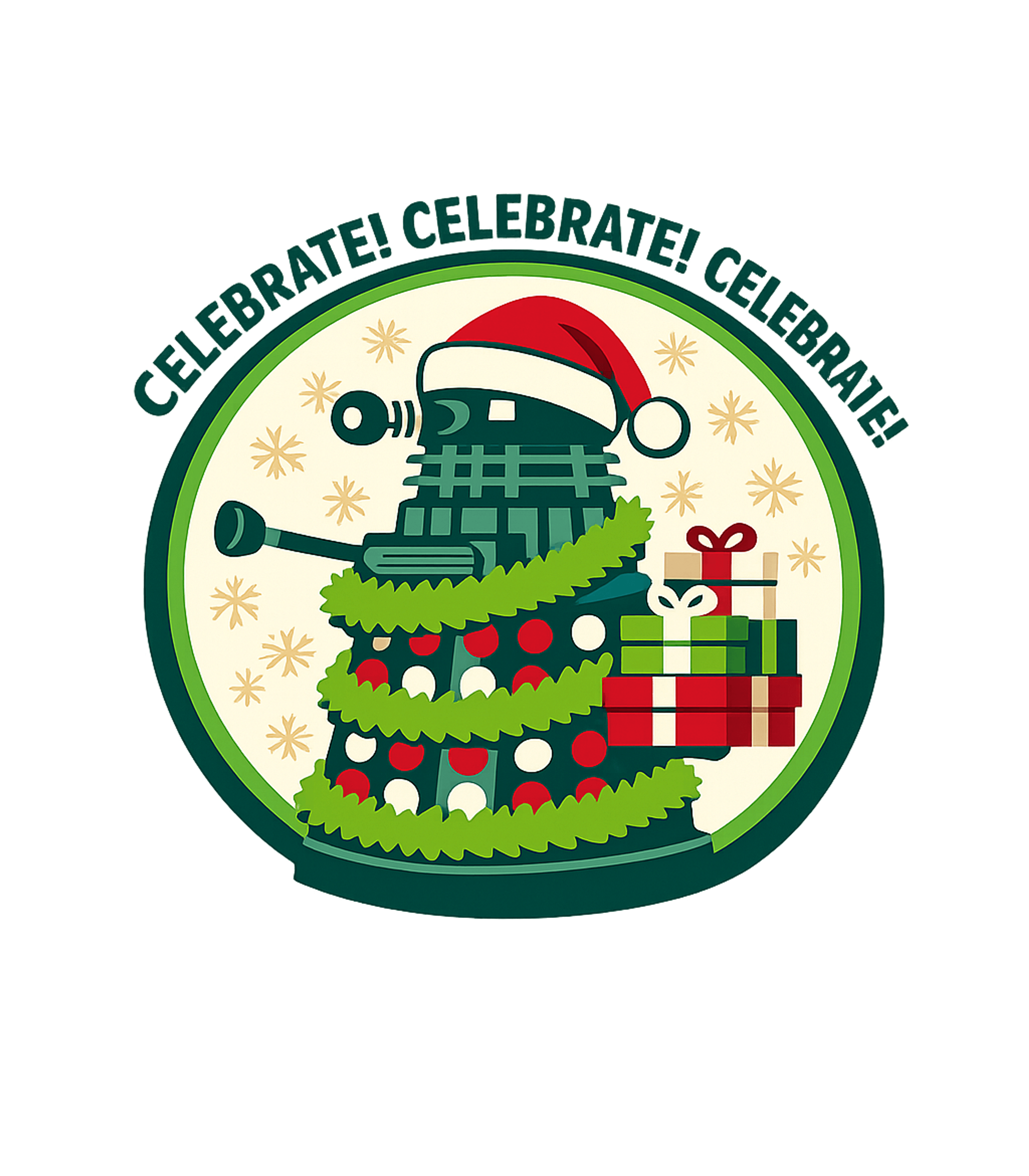 Festive Dalek Celebrate Sarcasm Tank Top featuring Embrace the holiday spirit with this unique Doctor Who-inspi – designed by Geoff Brown @ SunFrog Festive Dalek Celebrate Sarcasm Tank Top featuring Embrace the holiday spirit with this unique Doctor Who-inspi – designed by Geoff Brown @ SunFrog
