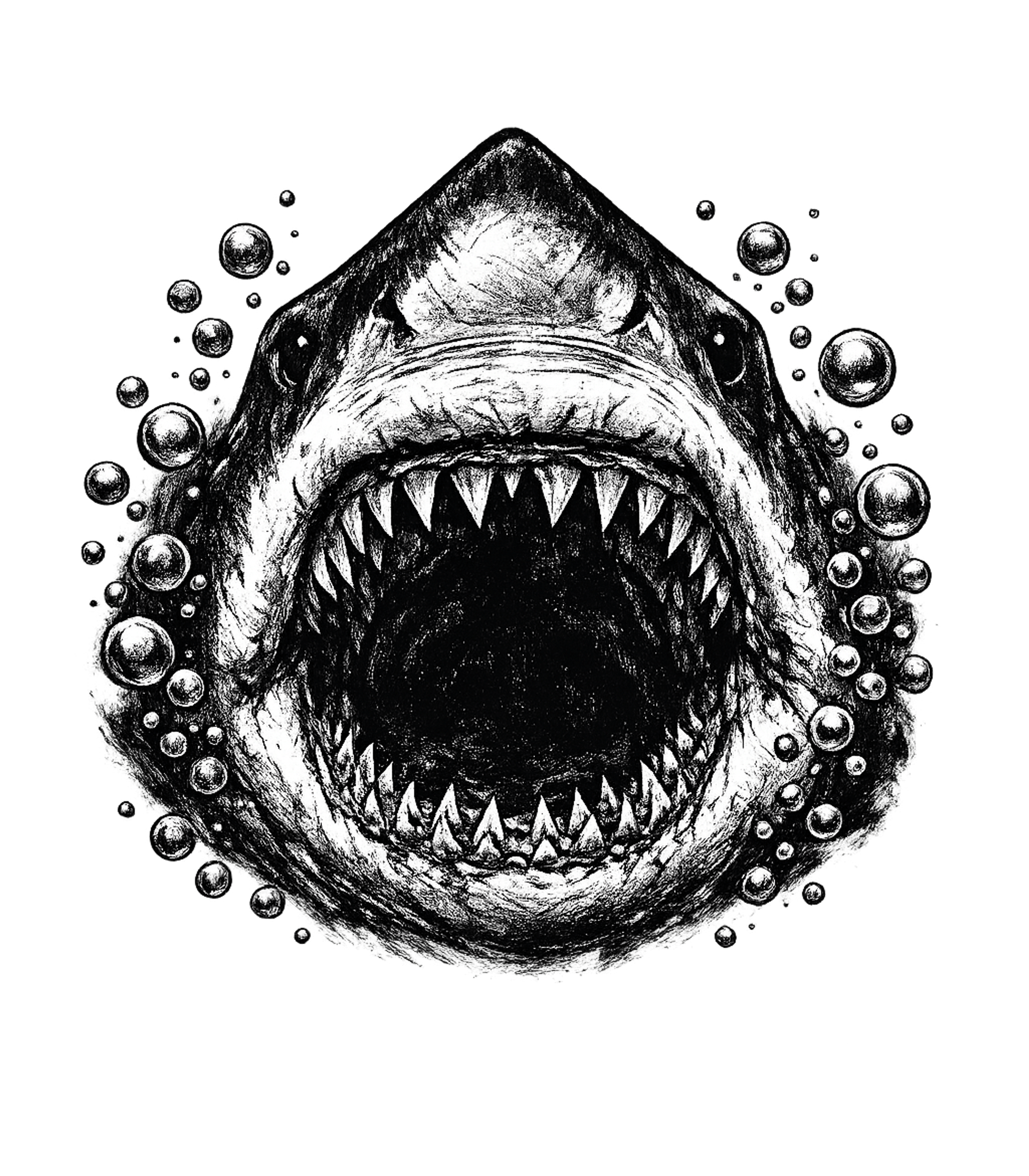 Fierce Shark Jaws Wildlife Premium T-Shirt featuring Unleash the power of the ocean with this striking black and – designed by Geoff Brown @ SunFrog Fierce Shark Jaws Wildlife Premium T-Shirt featuring Unleash the power of the ocean with this striking black and – designed by Geoff Brown @ SunFrog