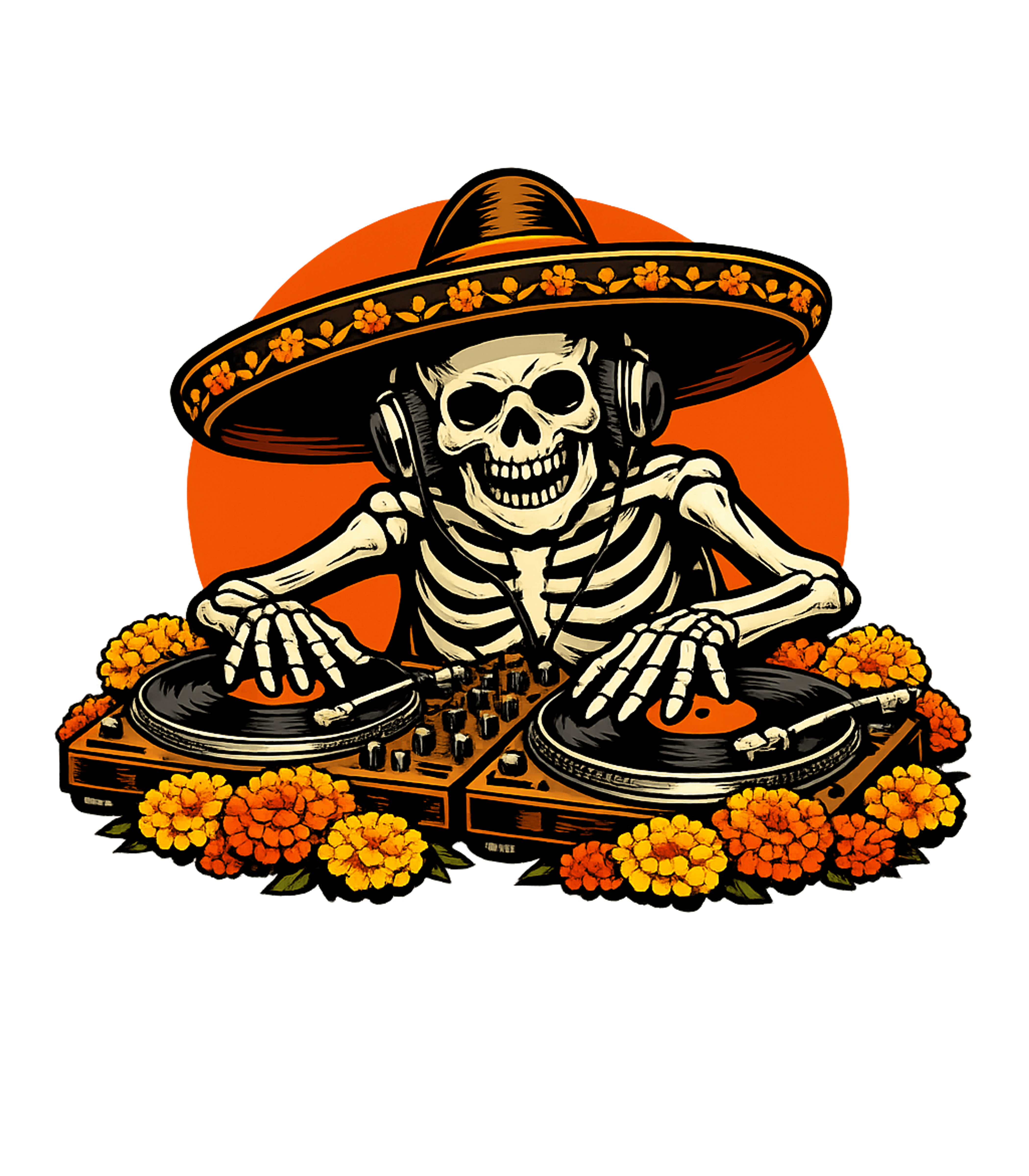 Fiesta DJ Skeleton Music Hooded Sweatshirt featuring Celebrate life and music with this vibrant DJ skeleton artwo – designed by Geoff Brown @ SunFrog Fiesta DJ Skeleton Music Hooded Sweatshirt featuring Celebrate life and music with this vibrant DJ skeleton artwo – designed by Geoff Brown @ SunFrog