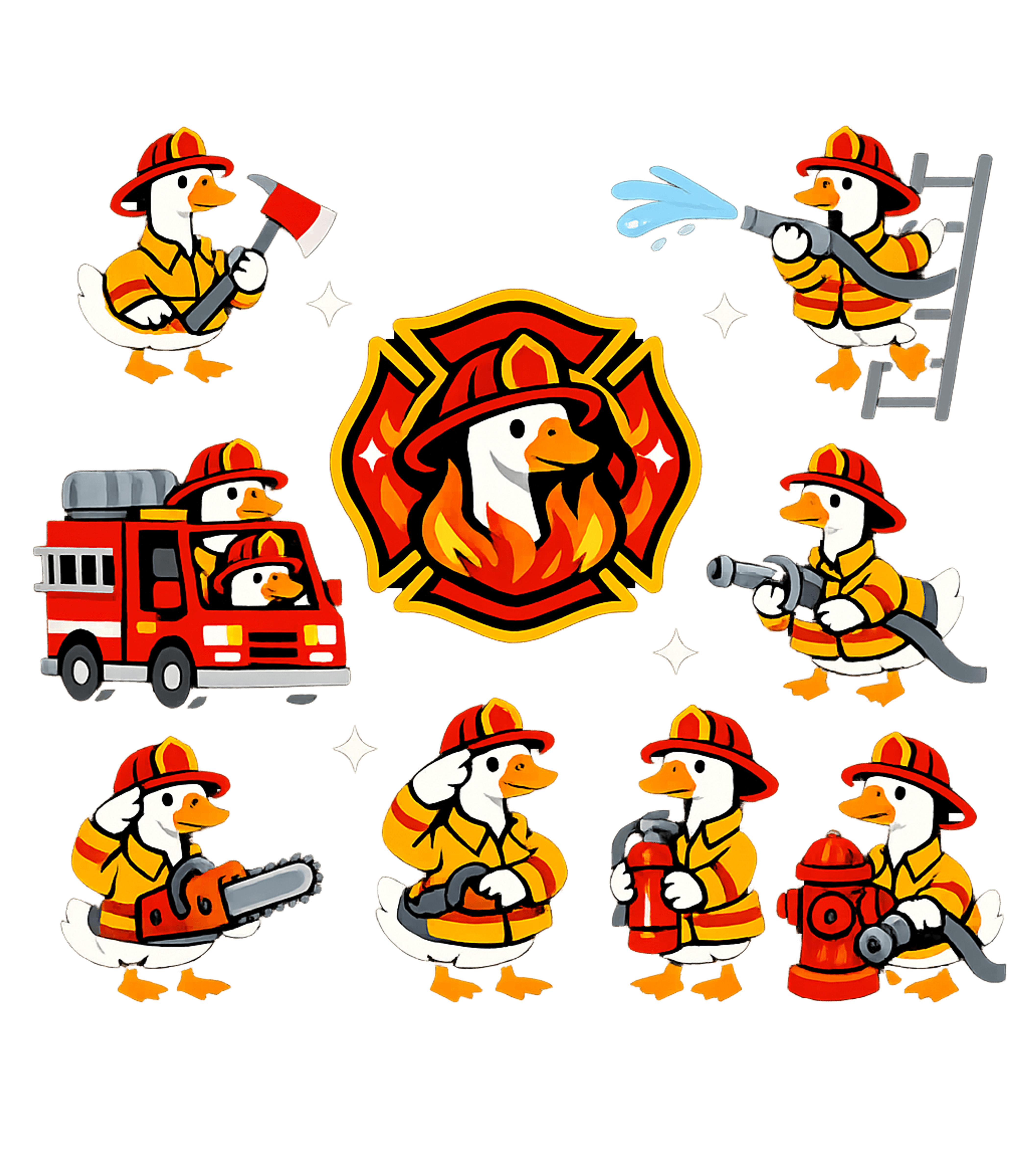 Firefighter Ducks Unite Firefighter Premium T-Shirt featuring Celebrate emergency services with this adorable graphic feat – designed by Geoff Brown @ SunFrog Firefighter Ducks Unite Firefighter Premium T-Shirt featuring Celebrate emergency services with this adorable graphic feat – designed by Geoff Brown @ SunFrog