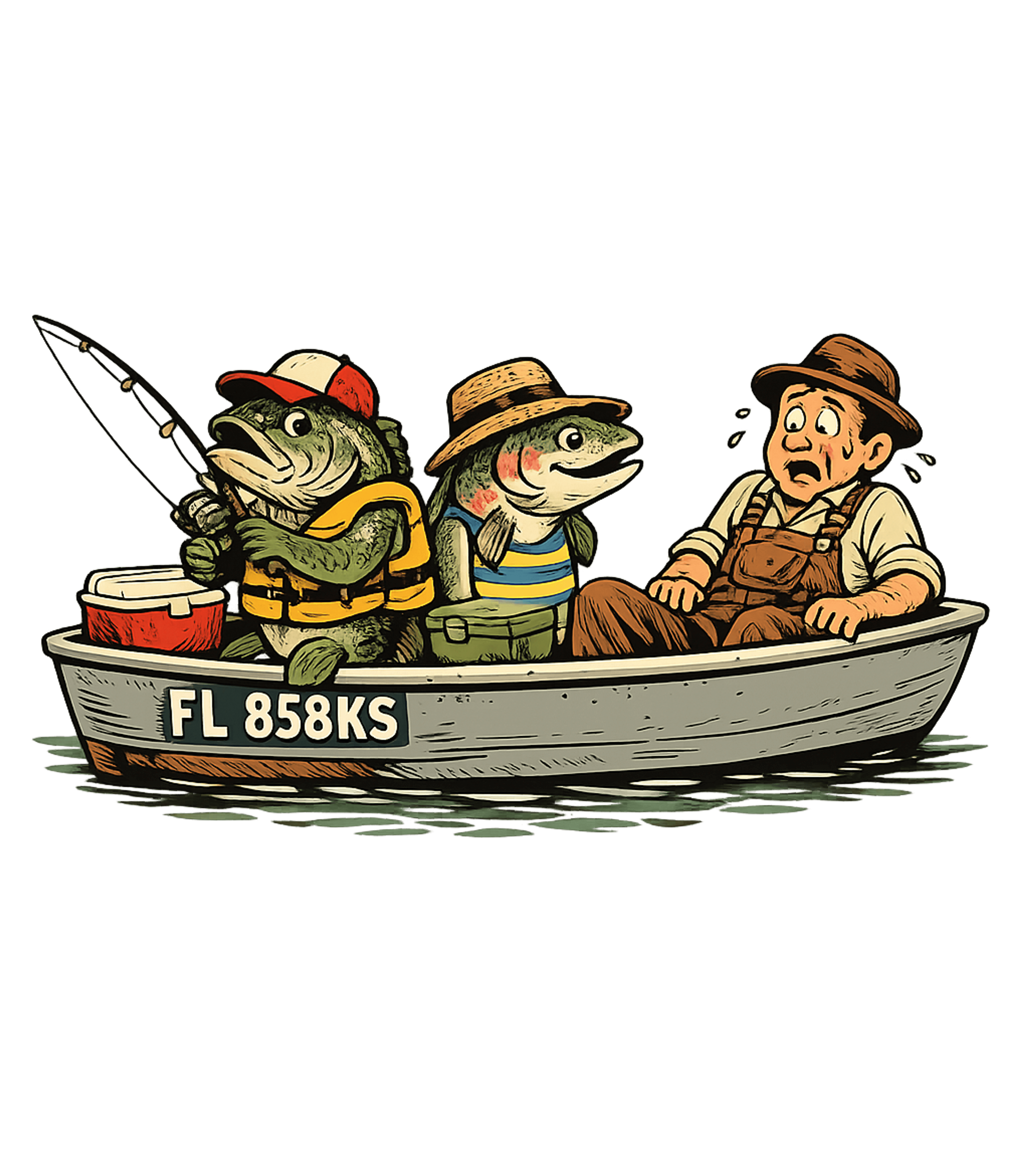 Fish Go Fishing Fishing Premium T-Shirt featuring Dive into humor with this unique graphic featuring two fish – designed by Geoff Brown @ SunFrog Fish Go Fishing Fishing Premium T-Shirt featuring Dive into humor with this unique graphic featuring two fish – designed by Geoff Brown @ SunFrog