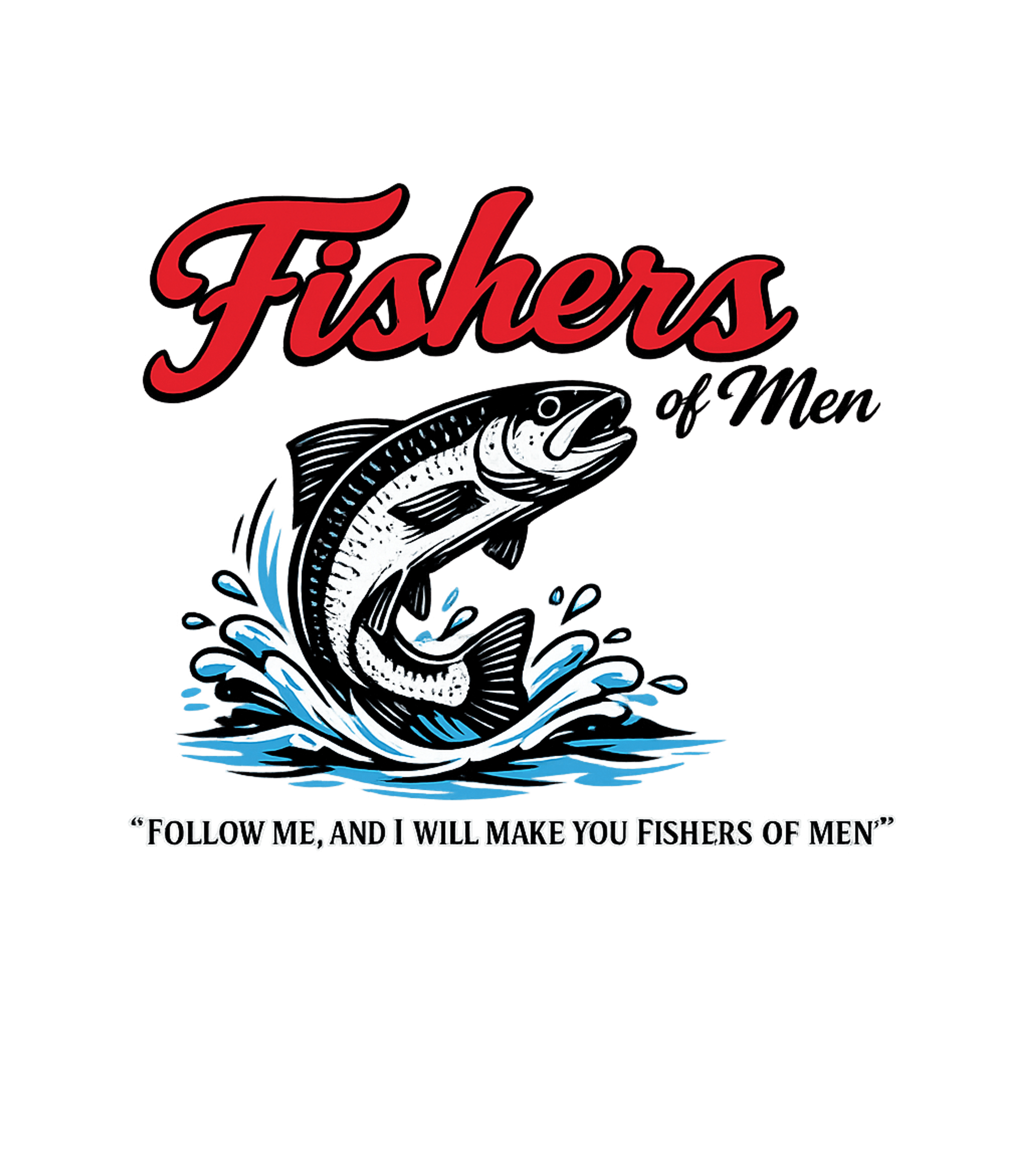 Fishers of Men Bible Verses Crewneck Sweatshirt featuring Showcase your faith with this impactful Christian design fea – designed by Geoff Brown @ SunFrog Fishers of Men Bible Verses Crewneck Sweatshirt featuring Showcase your faith with this impactful Christian design fea – designed by Geoff Brown @ SunFrog