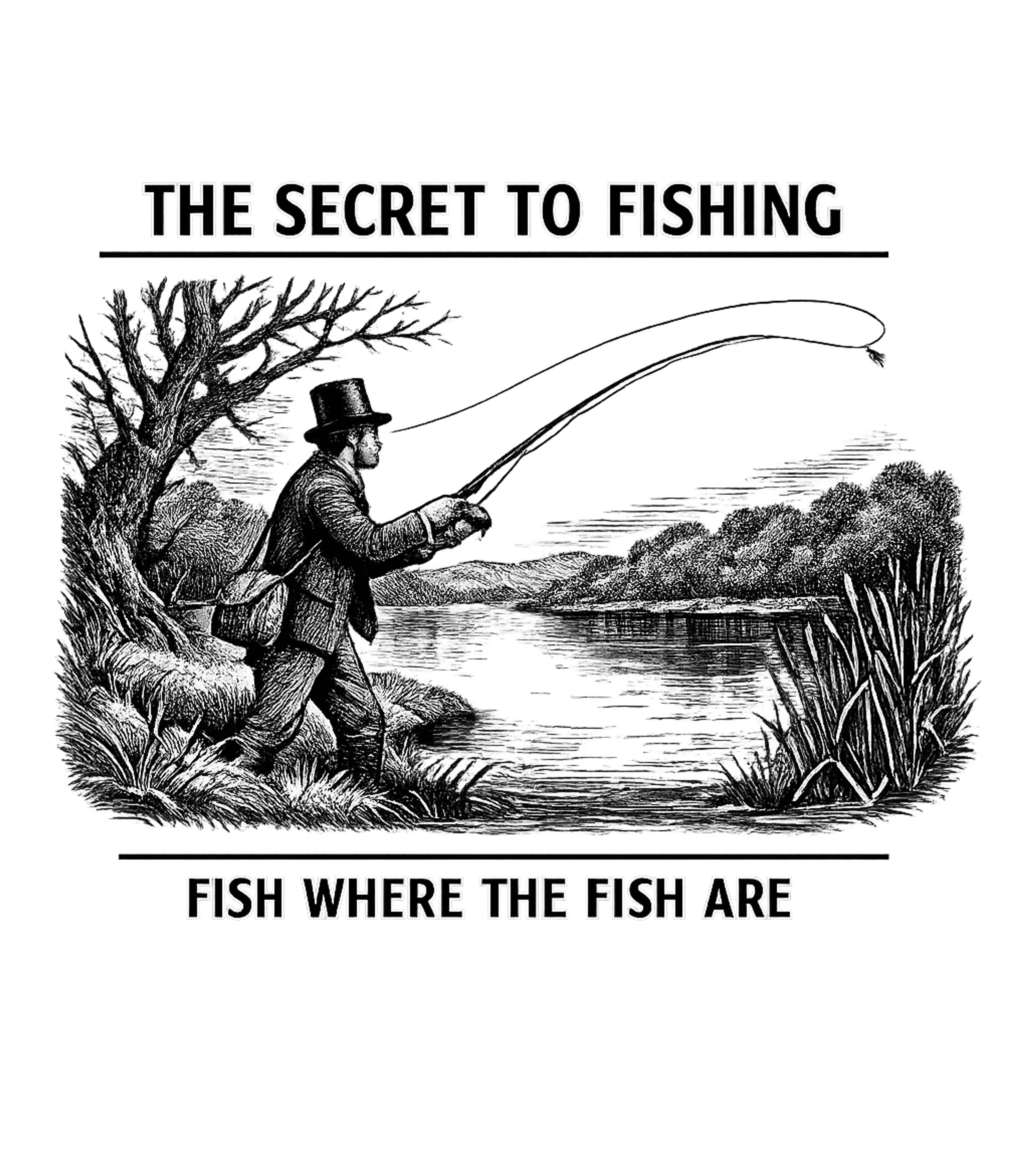 Fishing Secret Revealed Fishing Premium T-Shirt featuring Discover the timeless truth of angling with this vintage-ins – designed by Geoff Brown @ SunFrog Fishing Secret Revealed Fishing Premium T-Shirt featuring Discover the timeless truth of angling with this vintage-ins – designed by Geoff Brown @ SunFrog