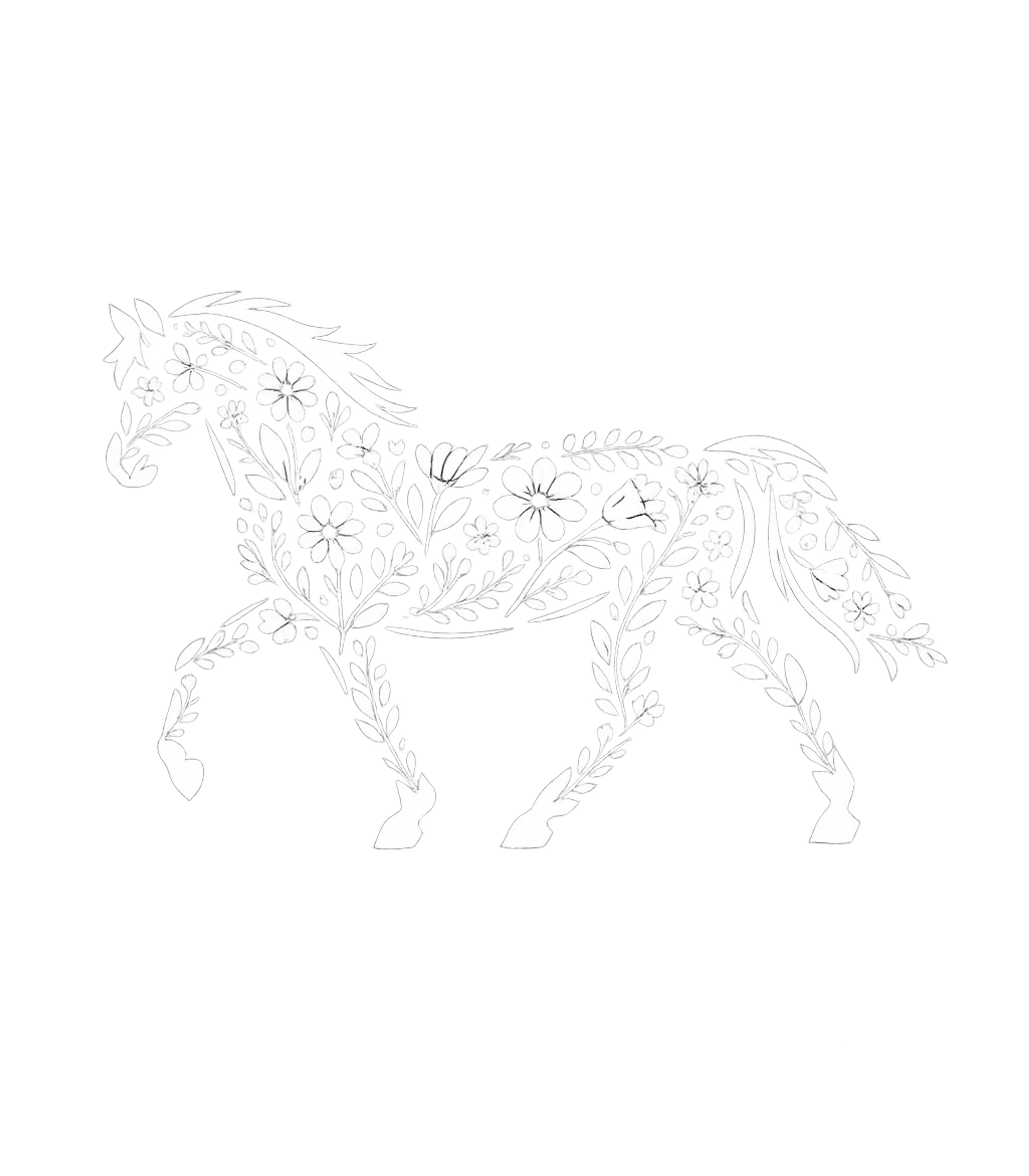 Floral Horse Silhouette Horses Crewneck Sweatshirt featuring An elegant design featuring a horse silhouette intricately f – designed by Geoff Brown @ SunFrog Floral Horse Silhouette Horses Crewneck Sweatshirt featuring An elegant design featuring a horse silhouette intricately f – designed by Geoff Brown @ SunFrog