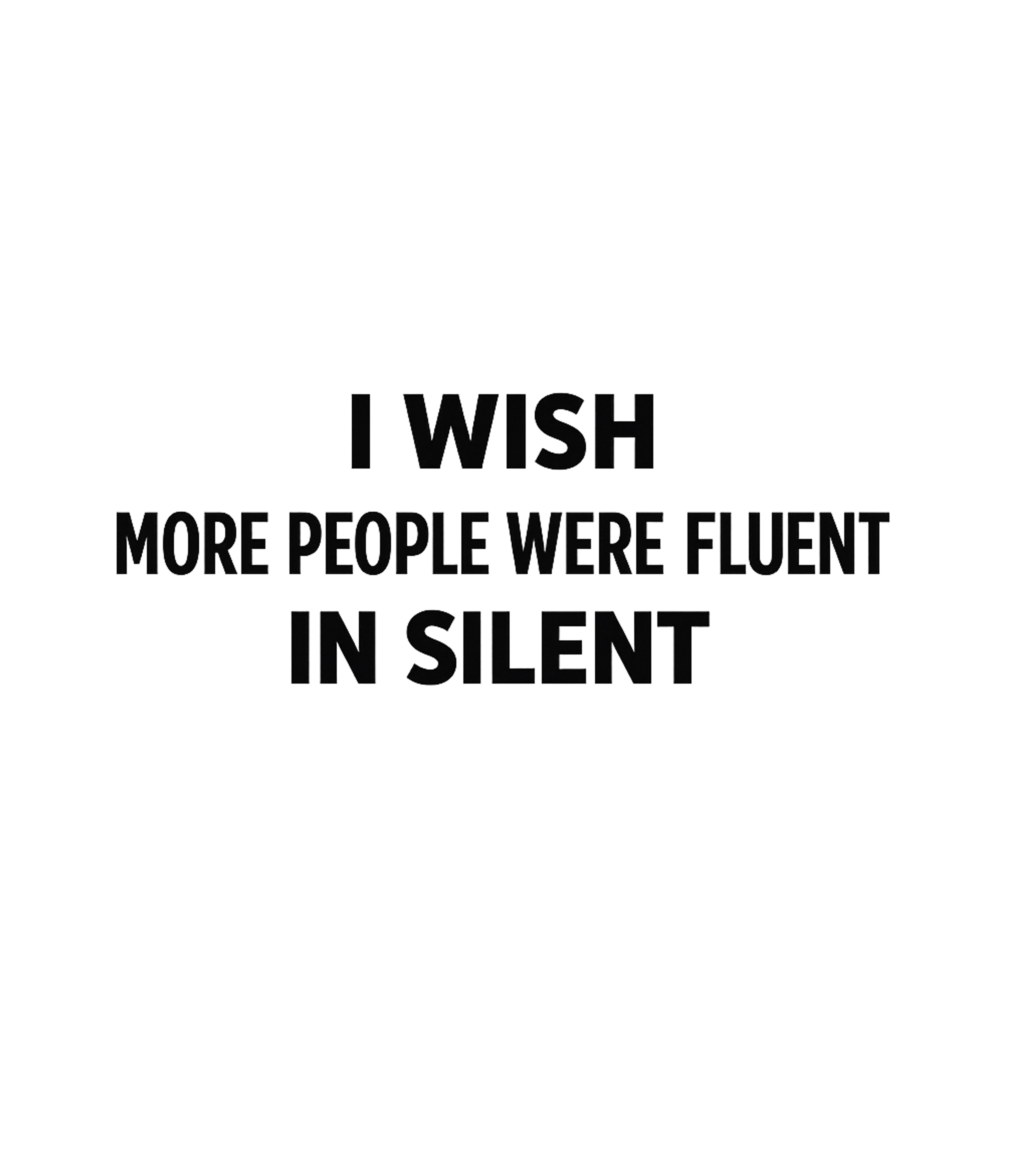 Fluent In Silent Sarcasm Premium T-Shirt featuring Embrace the tranquility with this minimalist graphic tee, fe – designed by Geoff Brown @ SunFrog Fluent In Silent Sarcasm Premium T-Shirt featuring Embrace the tranquility with this minimalist graphic tee, fe – designed by Geoff Brown @ SunFrog