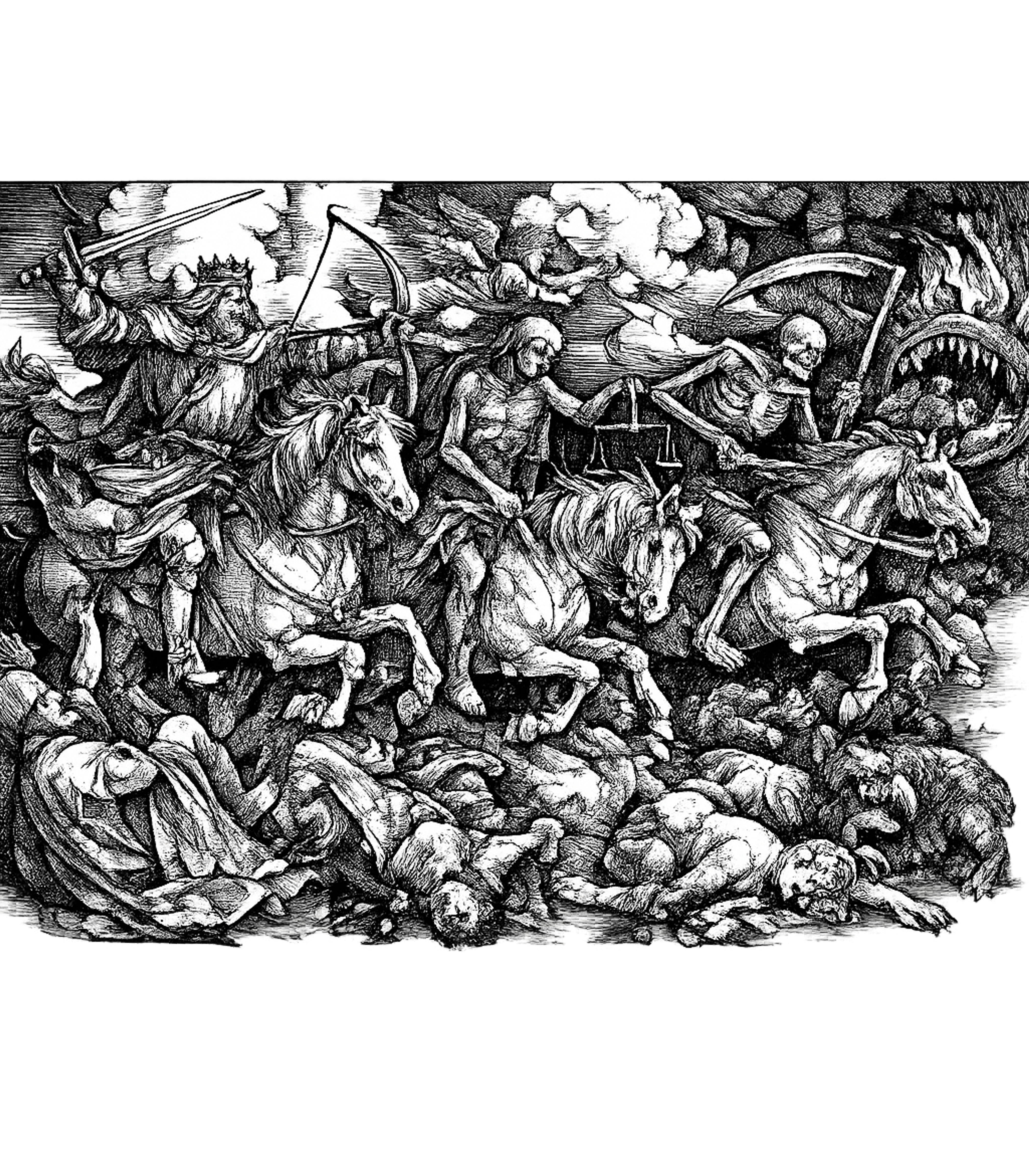 Four Horsemen Apocalypse Christian Faith Premium T-Shirt featuring This powerful t-shirt features a detailed, dark graphic of t – designed by Geoff Brown @ SunFrog Four Horsemen Apocalypse Christian Faith Premium T-Shirt featuring This powerful t-shirt features a detailed, dark graphic of t – designed by Geoff Brown @ SunFrog