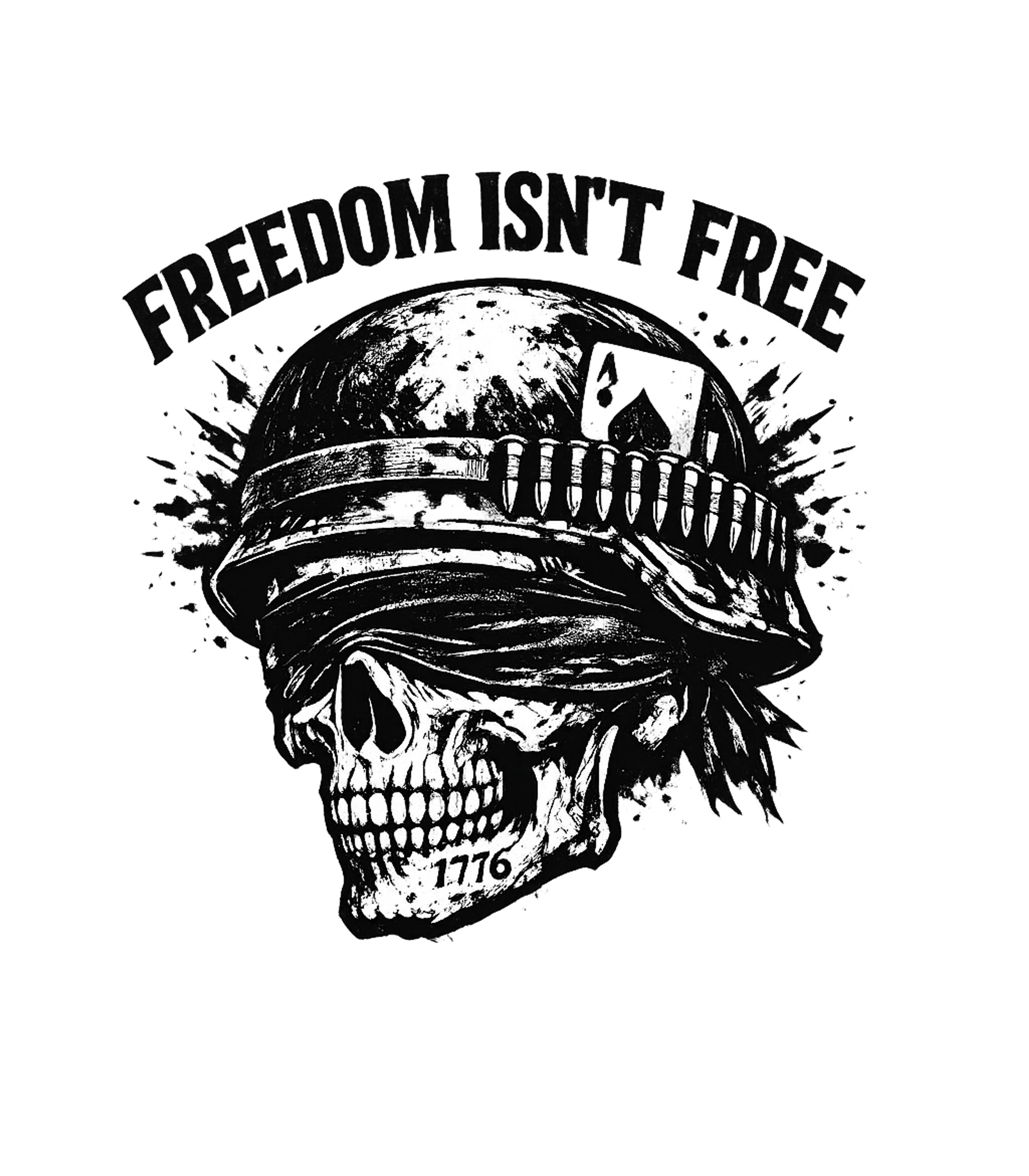 Freedom Isn't Free Skull Freedom / Constitution Premium T-Shirt featuring Display your patriotic pride with this bold graphic featurin – designed by Geoff Brown @ SunFrog Freedom Isn't Free Skull Freedom / Constitution Premium T-Shirt featuring Display your patriotic pride with this bold graphic featurin – designed by Geoff Brown @ SunFrog