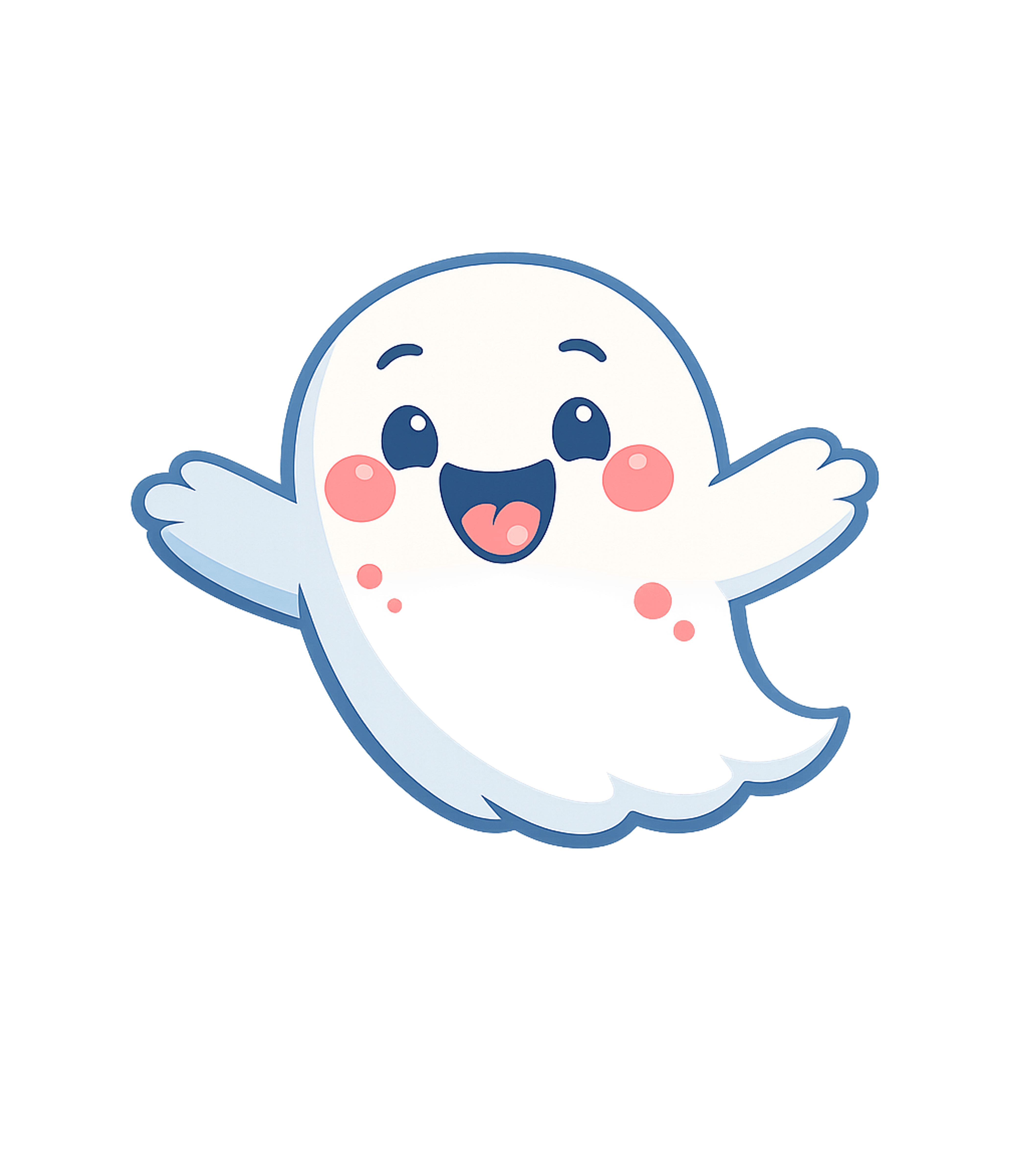 Friendly Ghost Art halloween Premium T-Shirt featuring This adorable flat graphic features a cute, smiling ghost, p – designed by Geoff Brown @ SunFrog Friendly Ghost Art halloween Premium T-Shirt featuring This adorable flat graphic features a cute, smiling ghost, p – designed by Geoff Brown @ SunFrog