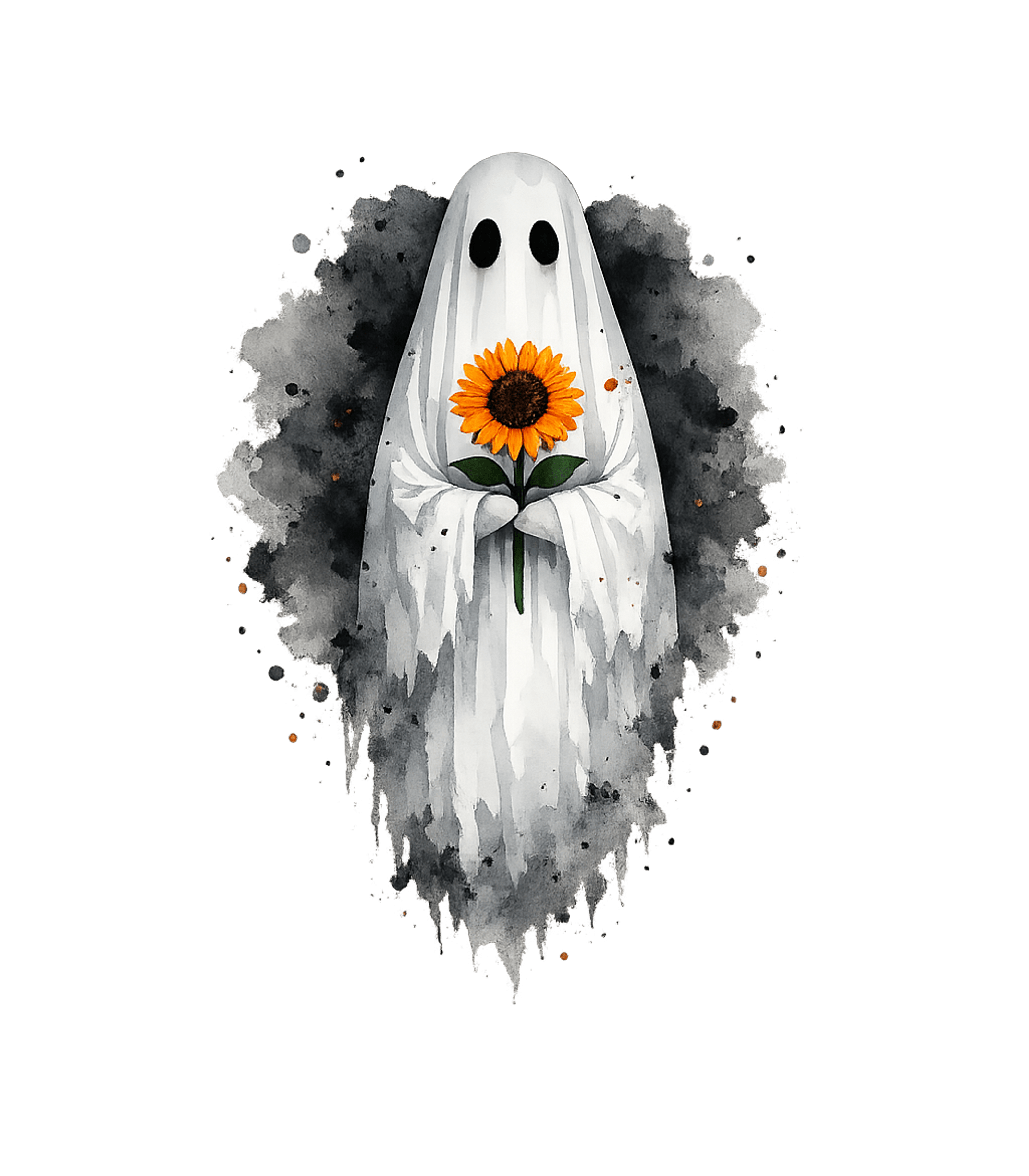 Friendly Ghost Sunflower halloween Tank Top featuring This charming artwork features a friendly ghost holding a vi – designed by Geoff Brown @ SunFrog Friendly Ghost Sunflower halloween Tank Top featuring This charming artwork features a friendly ghost holding a vi – designed by Geoff Brown @ SunFrog