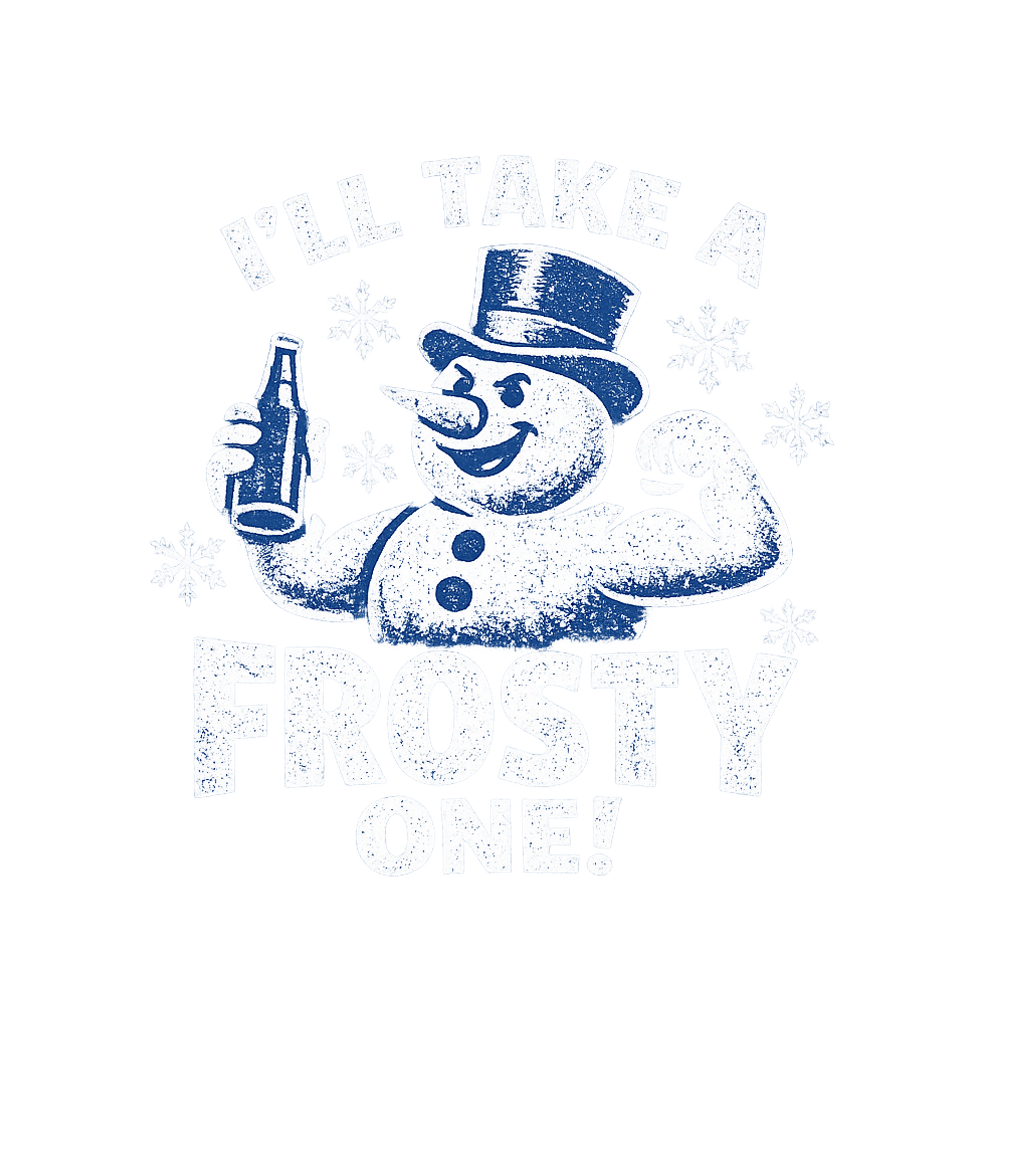 Frosty One Beer Snowman Dad Jokes Sticker featuring This fun graphic features a muscular snowman ready for a col – designed by Geoff Brown @ SunFrog Frosty One Beer Snowman Dad Jokes Sticker featuring This fun graphic features a muscular snowman ready for a col – designed by Geoff Brown @ SunFrog