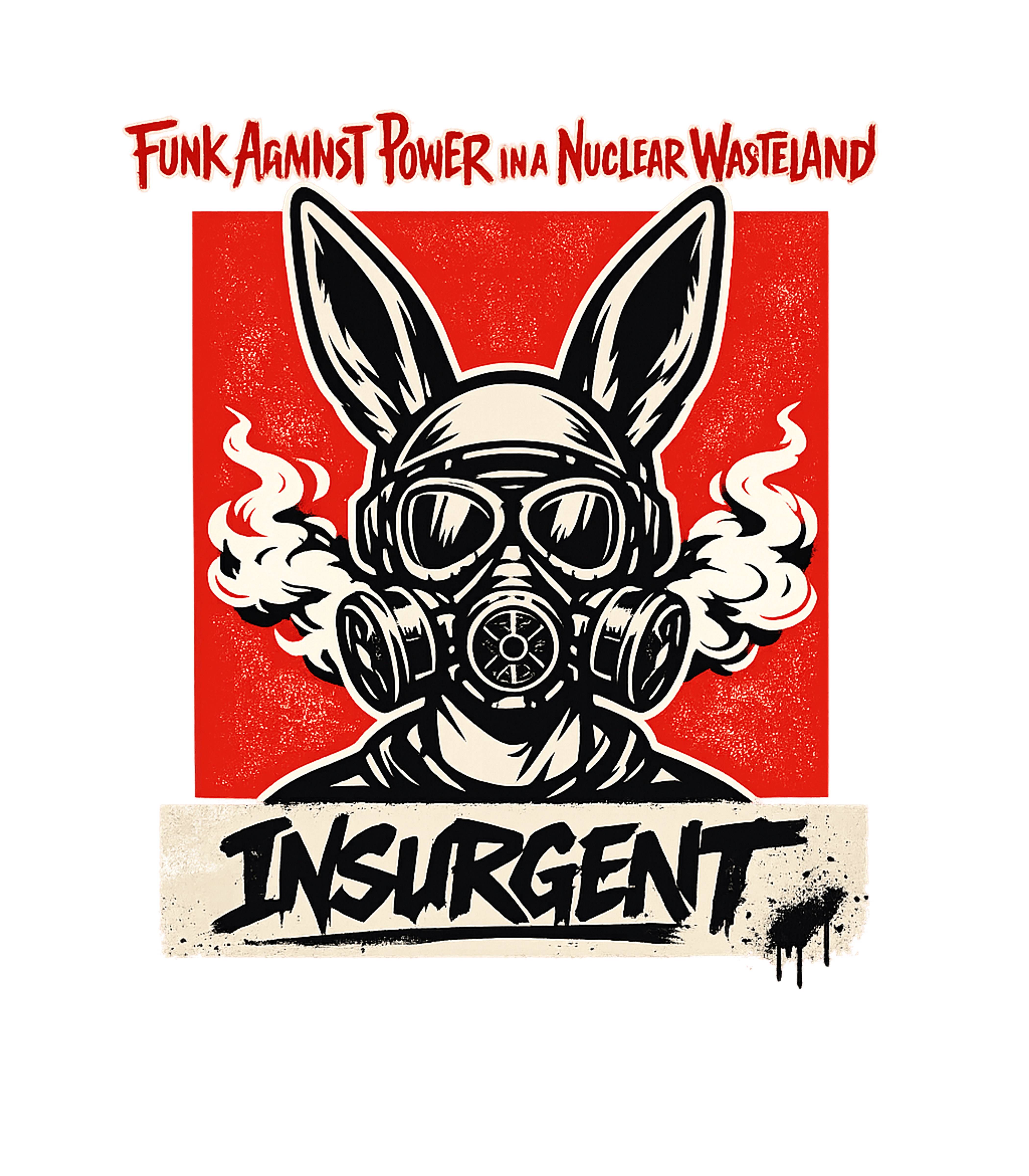Funk Insurgent Rabbit Music Hooded Sweatshirt featuring Embrace the rebellious spirit with this edgy design featurin – designed by Geoff Brown @ SunFrog Funk Insurgent Rabbit Music Hooded Sweatshirt featuring Embrace the rebellious spirit with this edgy design featurin – designed by Geoff Brown @ SunFrog