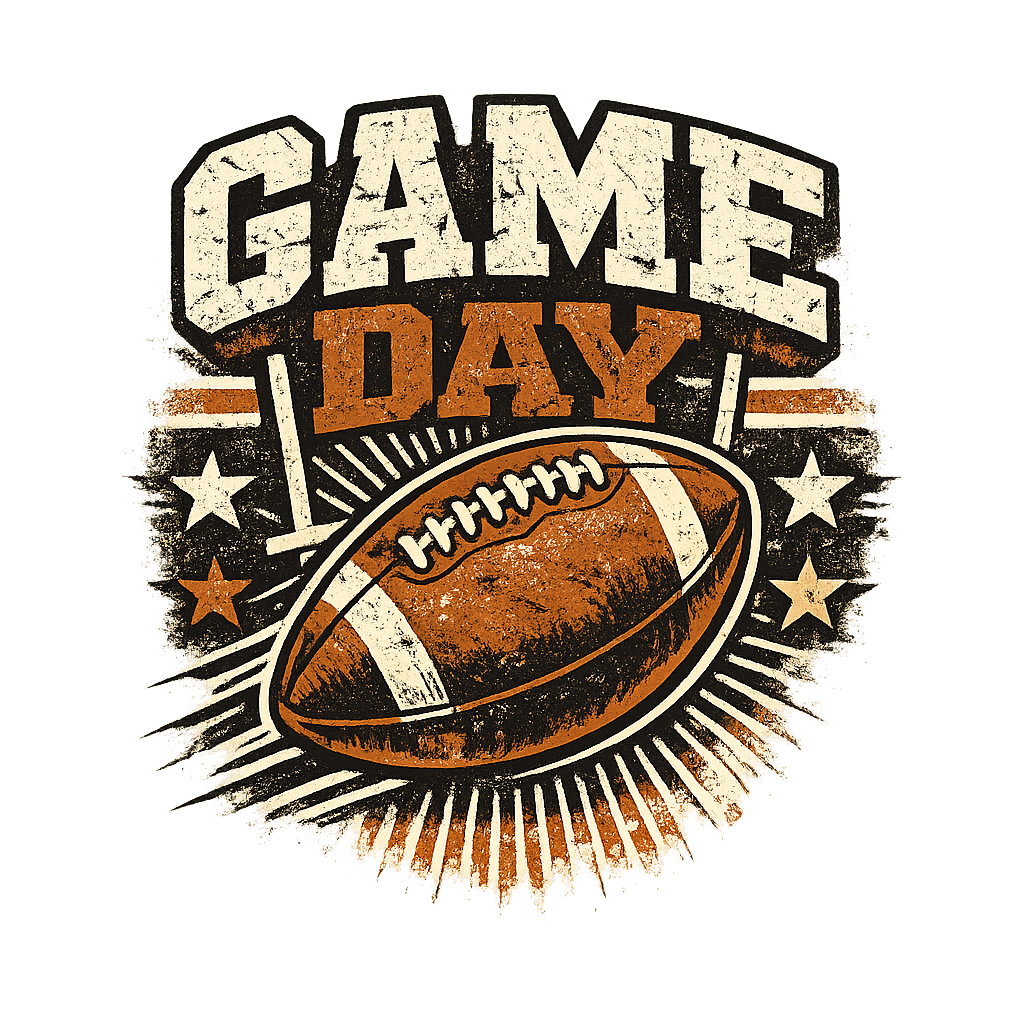 Game Day Football Football Hooded Sweatshirt featuring Get ready for kickoff with this vintage-style 'Game Day' t-s – designed by Noah @ SunFrog Game Day Football Football Hooded Sweatshirt featuring Get ready for kickoff with this vintage-style 'Game Day' t-s – designed by Noah @ SunFrog
